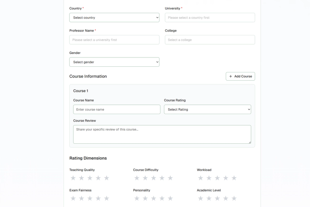 image of Rate My Professor