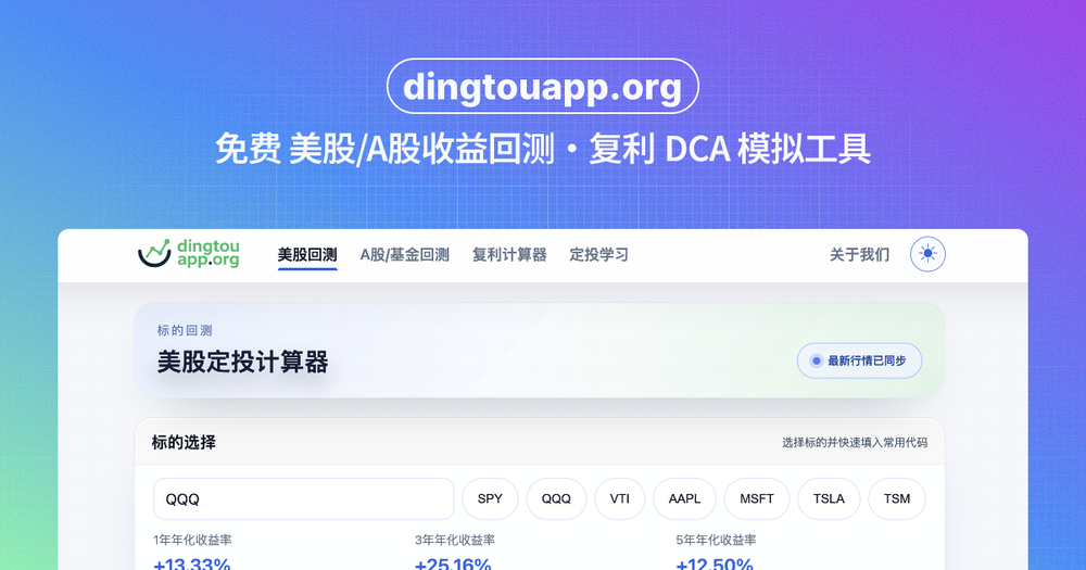 image of 美股定投计算器 image of 美股定投计算器