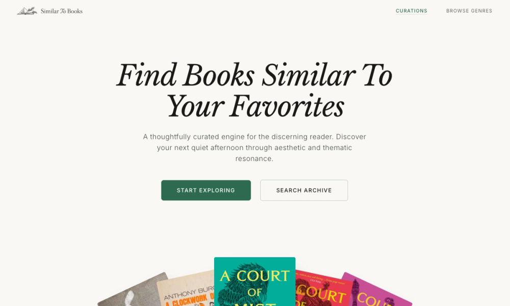 image of Similar To Books