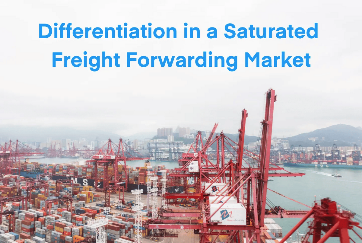 Chain.io | Differentiation in a Saturated Freight Forwarding Market