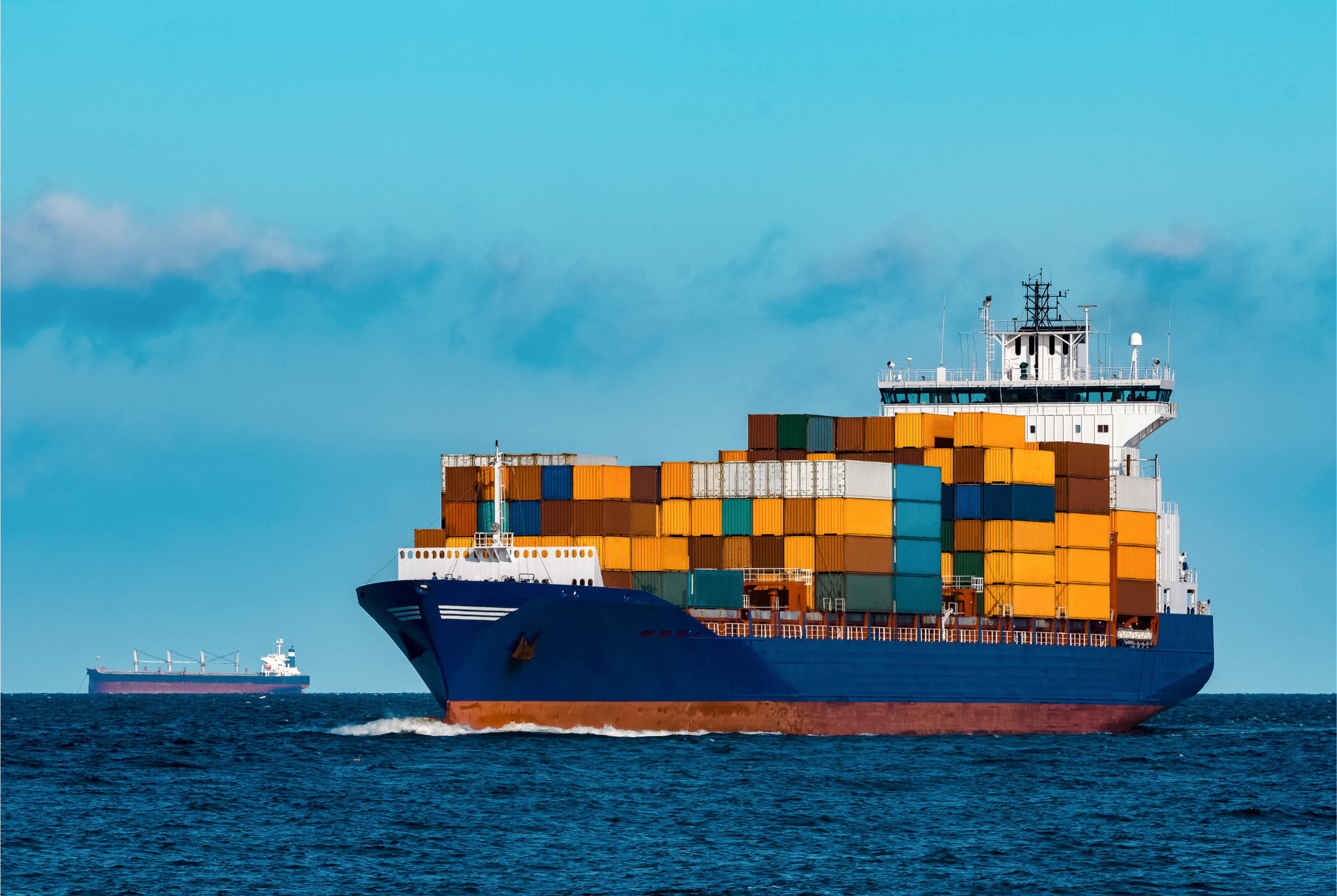 Ocean carrier shipping goods and being managed using a Cargowise integration.