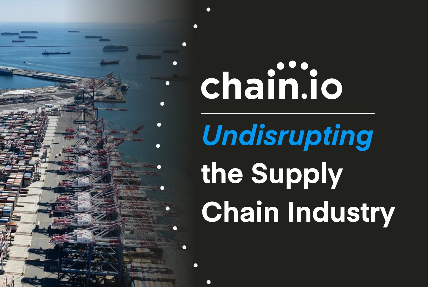 Chain.io is calming supply chain chaos through data integrations.