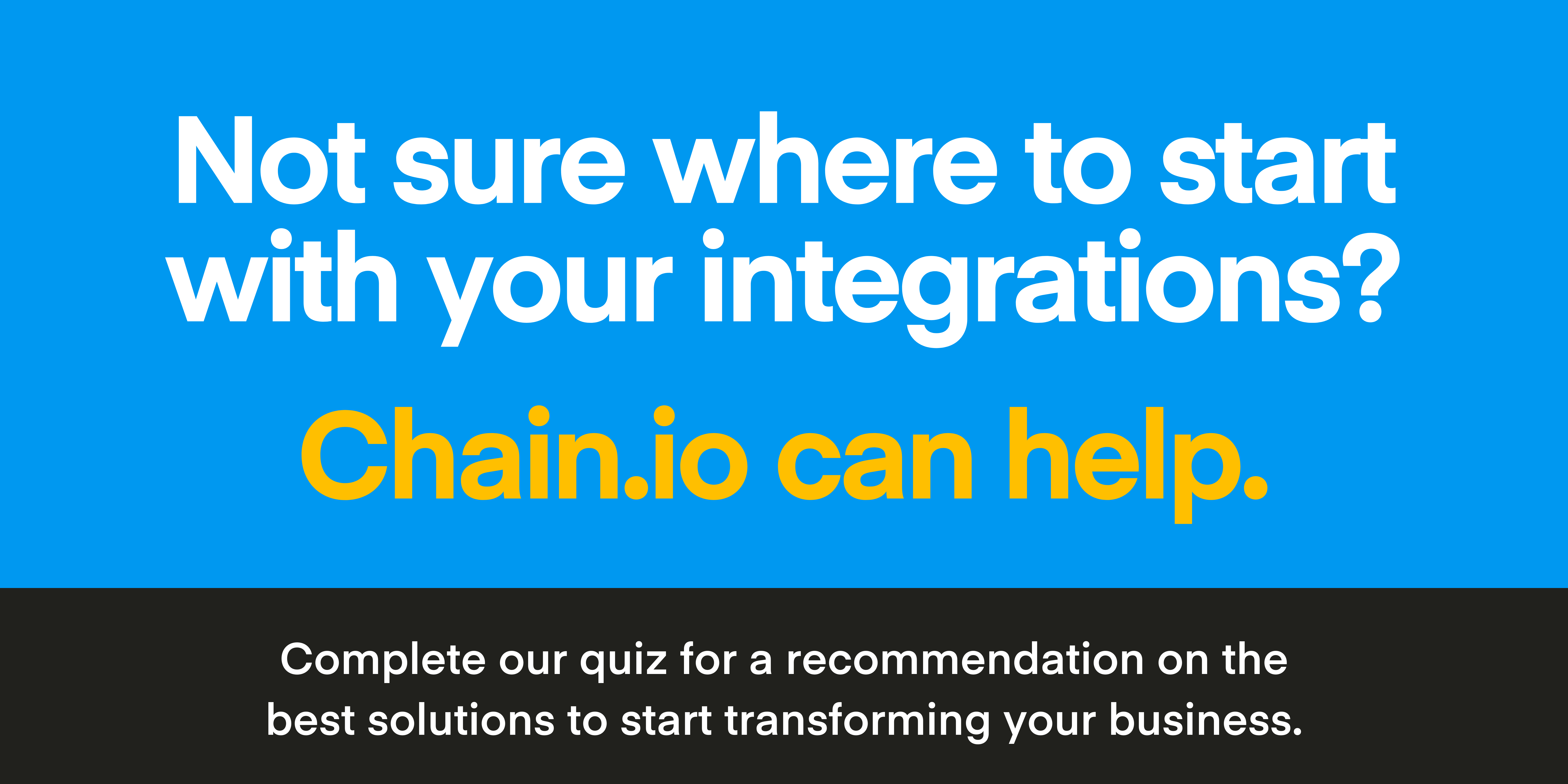 If you’re not sure where to get started, our supply chain integration quiz can help you diagnose the best first steps to take towards improving transparency and data flow. 