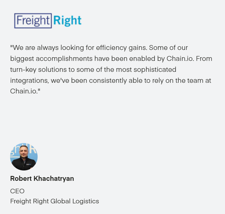 Robert Khachatryan, CEO, Freight Right Global Logistics