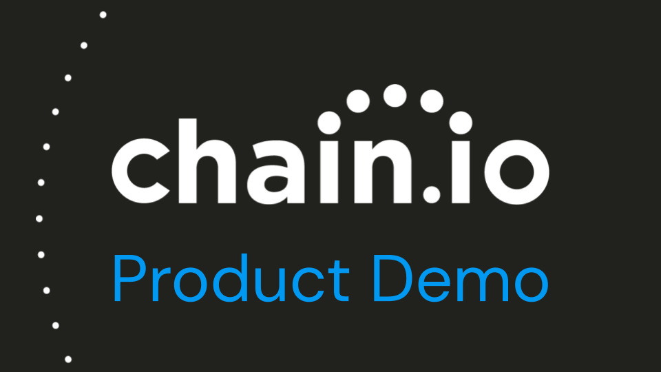 See a product demo of how Chain.io does integrations