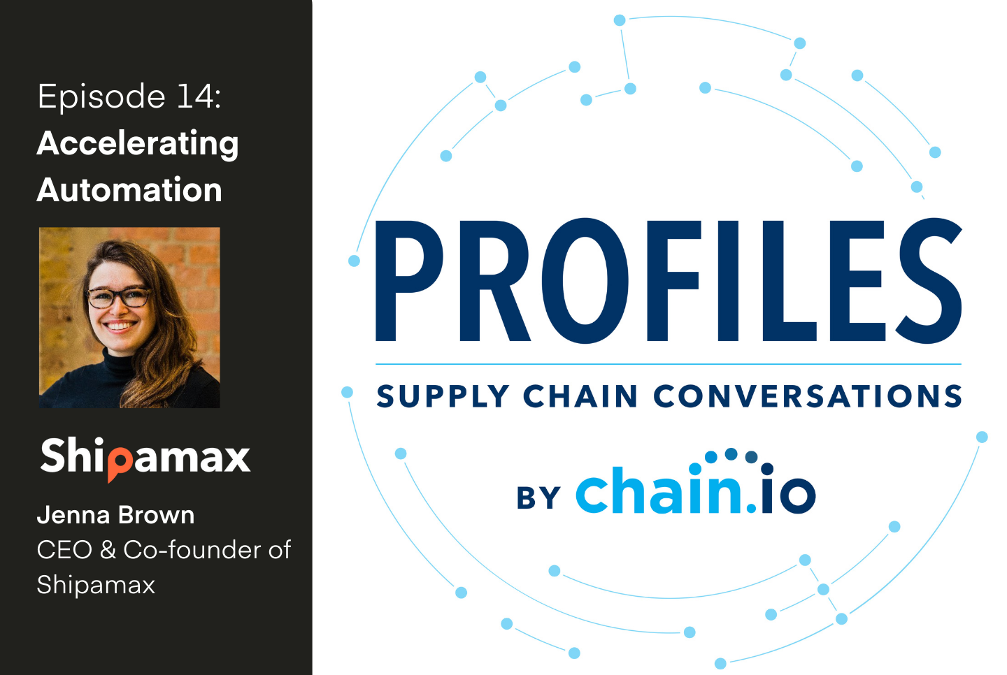 Jenna Brown, CEO & Co-Founder of Shipamax. the fundamental processes and documentation that sits behind the delivery of goods from A to B remains the same. These were never designed with today's scale of shipments in mind.