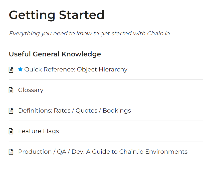 Getting Started with Chain.io