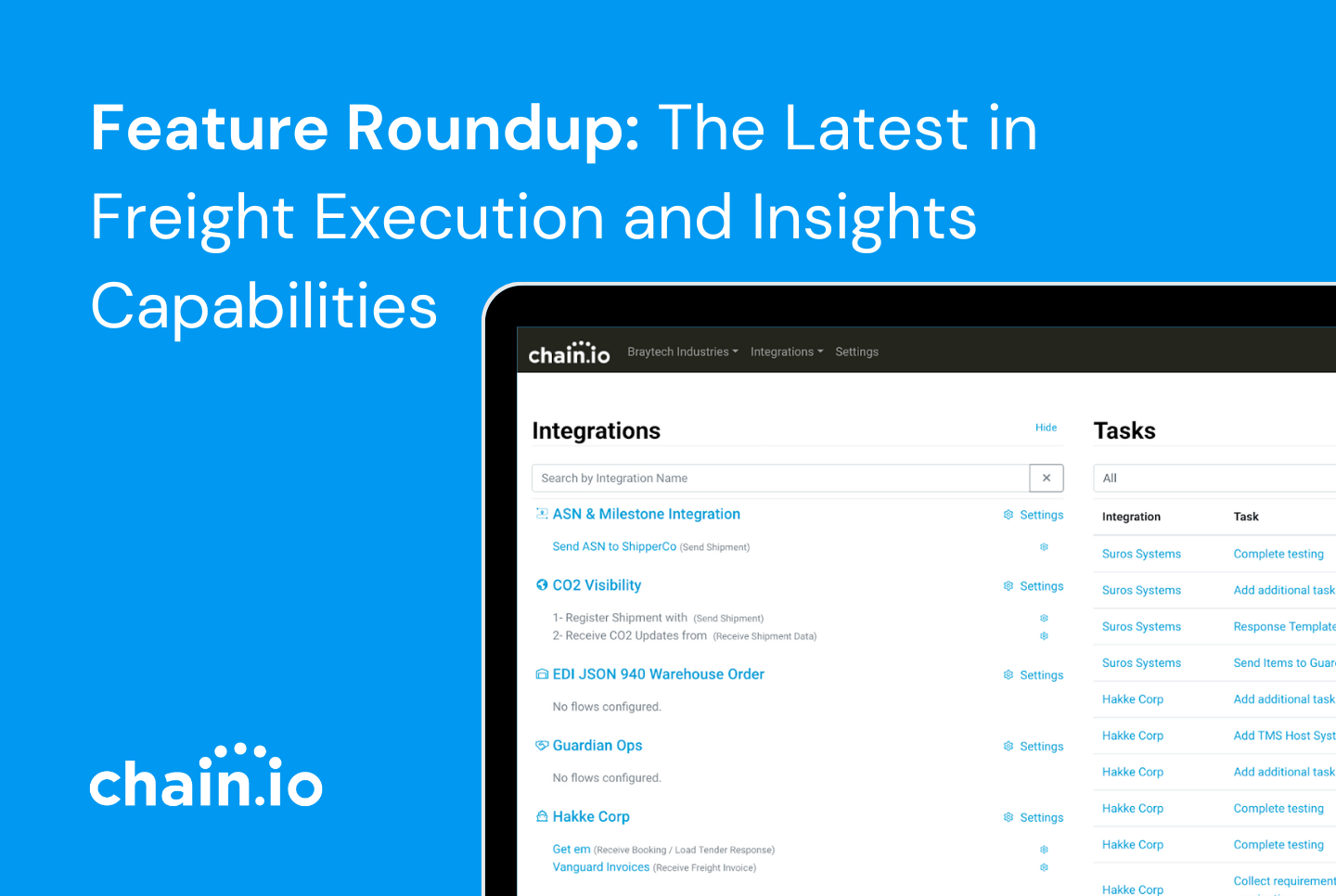 Feature Roundup: The Latest in Freight Execution and Insights Capabilities