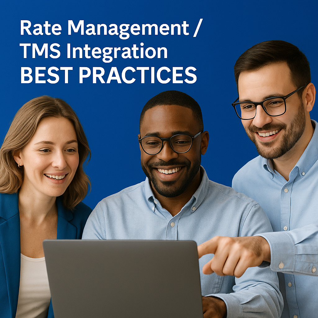 People excitedly using their new Rate Management & Transportation Management Solution