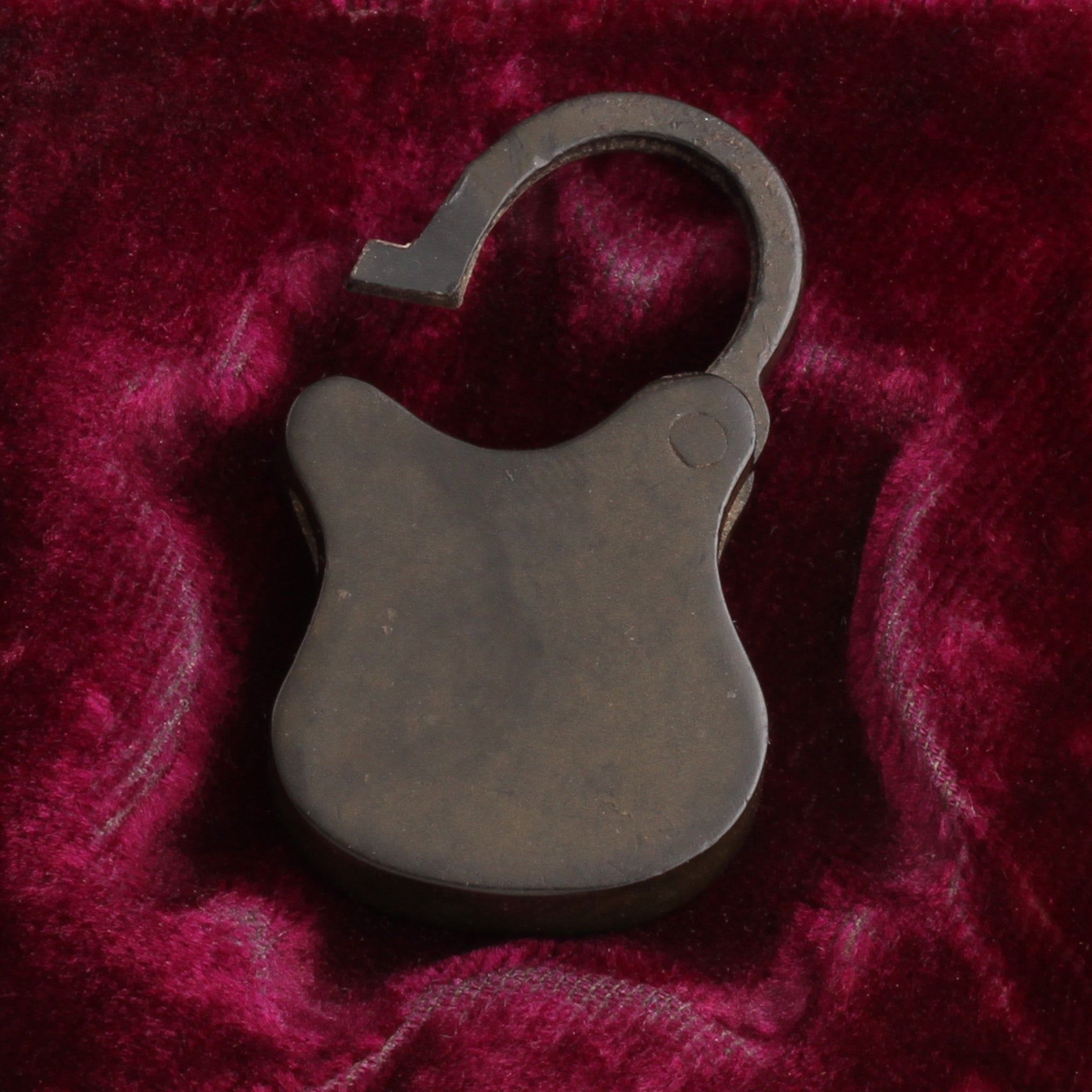 Victorian Vulcanite Padlock