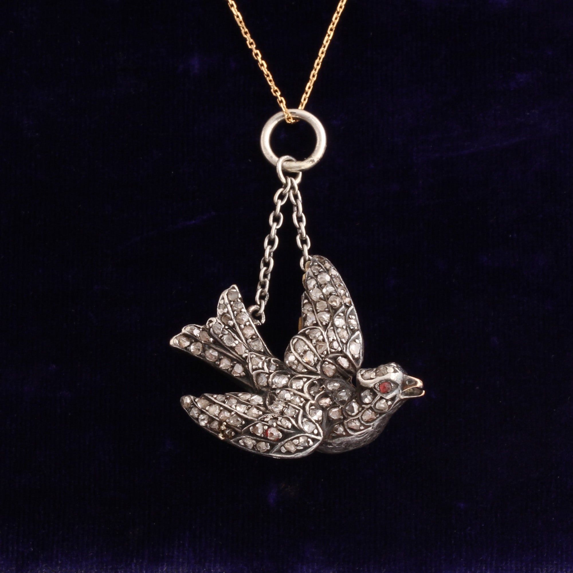 Update more than 158 gold necklace bird super hot - songngunhatanh.edu.vn