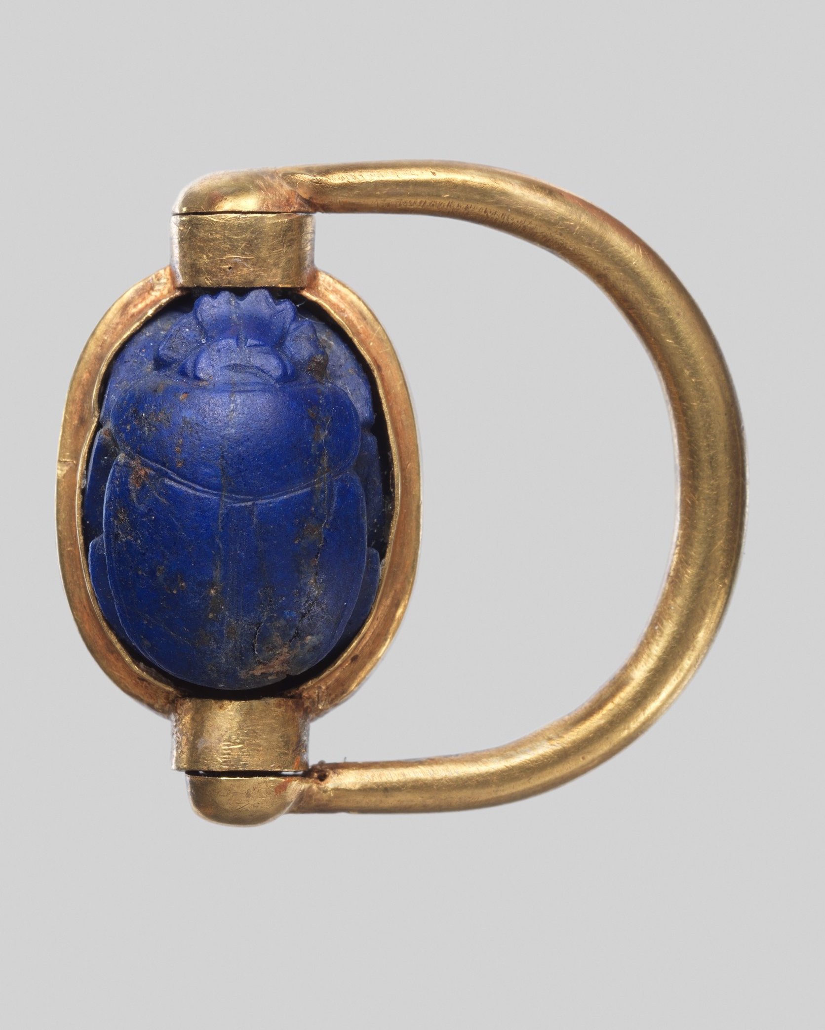 Scarab Finger Ring with the Names of Thutmose III and Hatshepsut