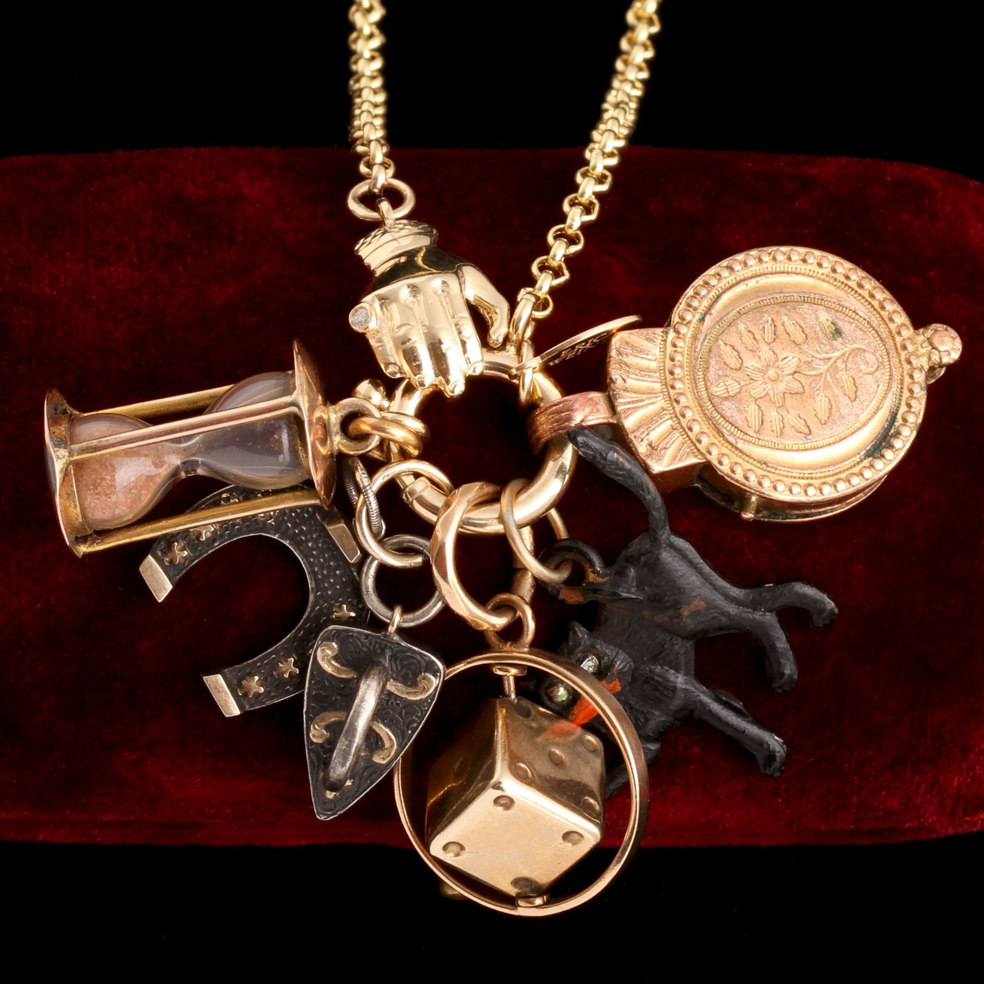[お値下げ] h'eres × semoh BUNDLE CHAIN CHARM Handclasp Charm Base Necklace — Erica Weiner