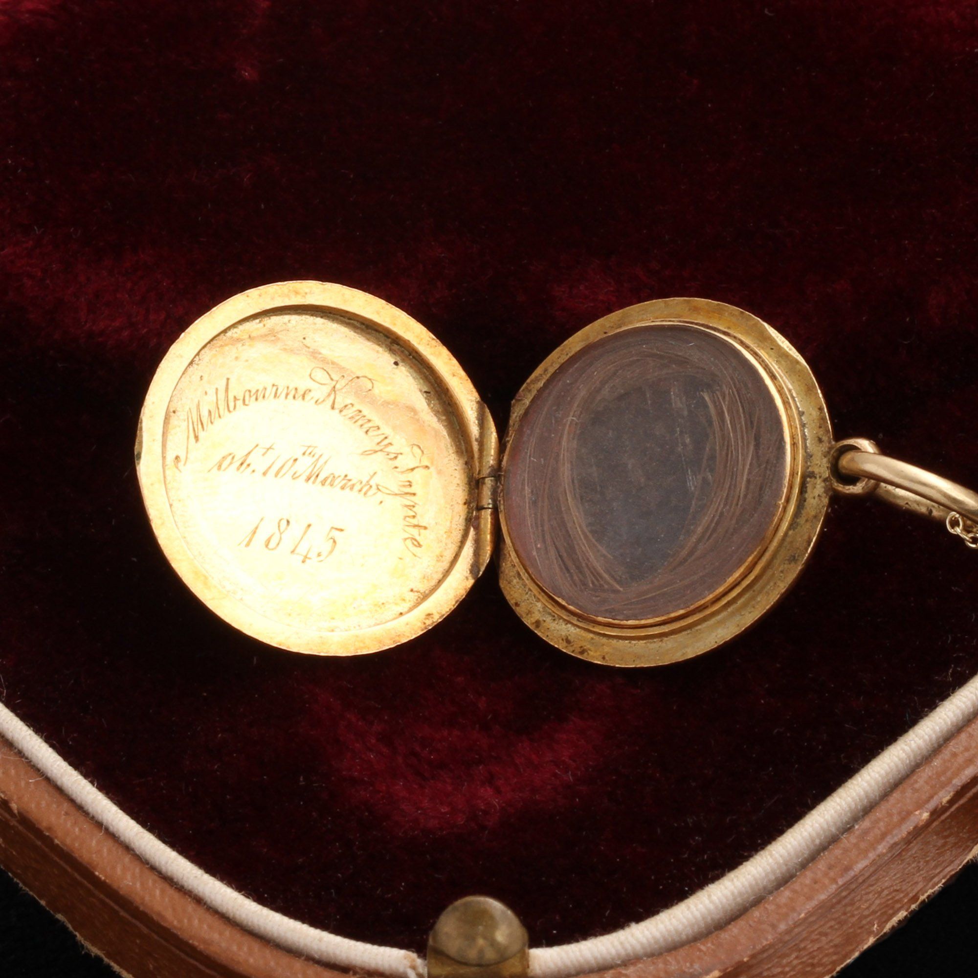 Early Victorian Mourning Locket