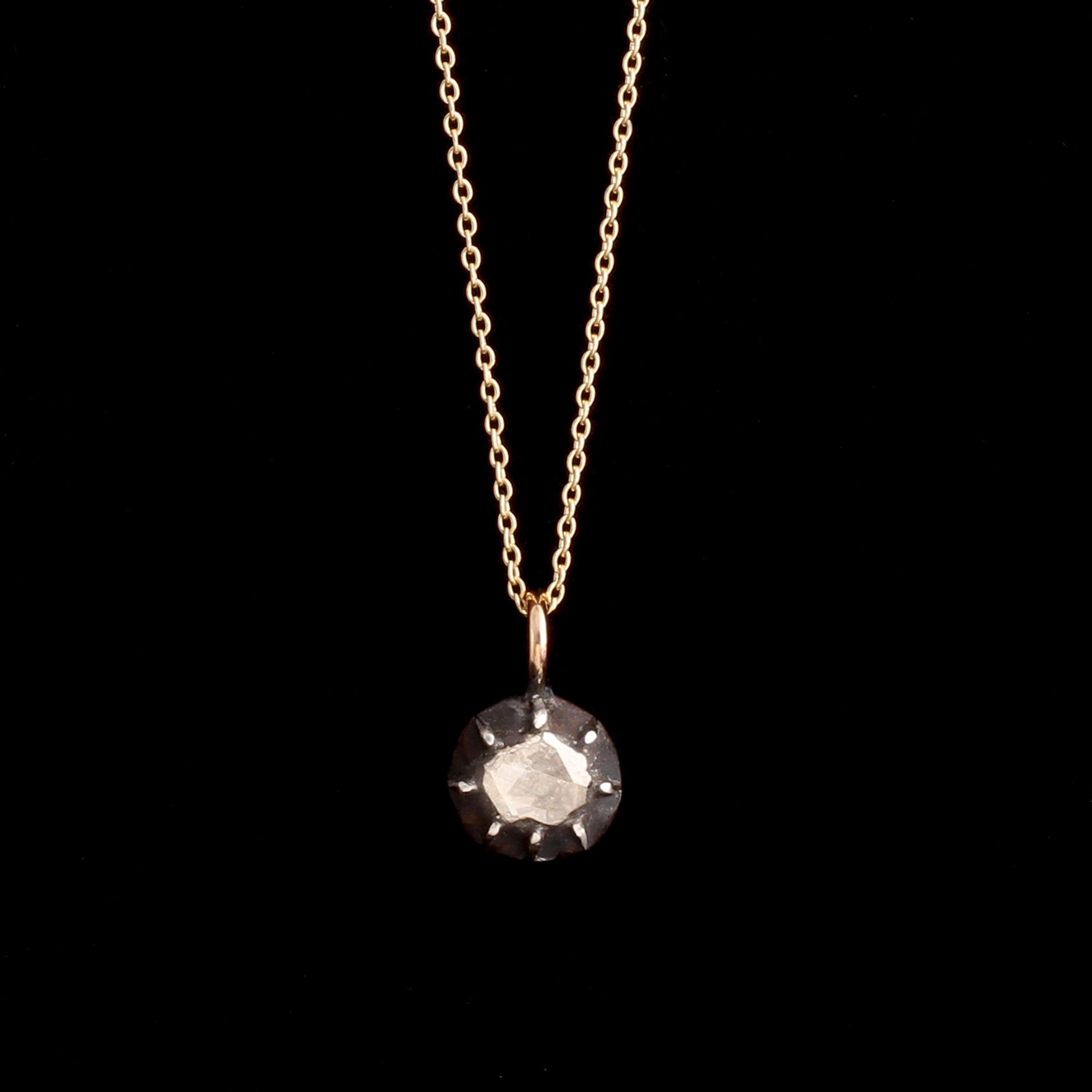 Georgian Rose Cut Diamond Necklaces