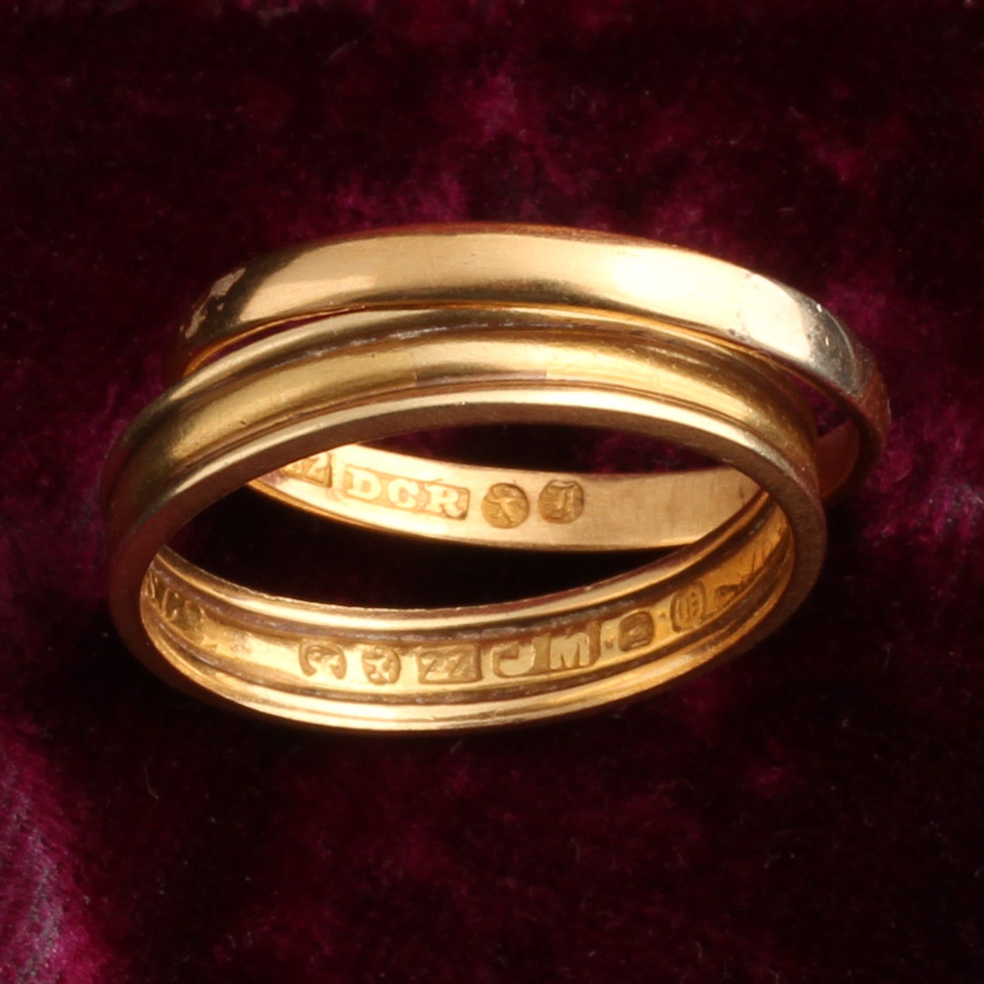 Victorian Glaswegian Gold Bands