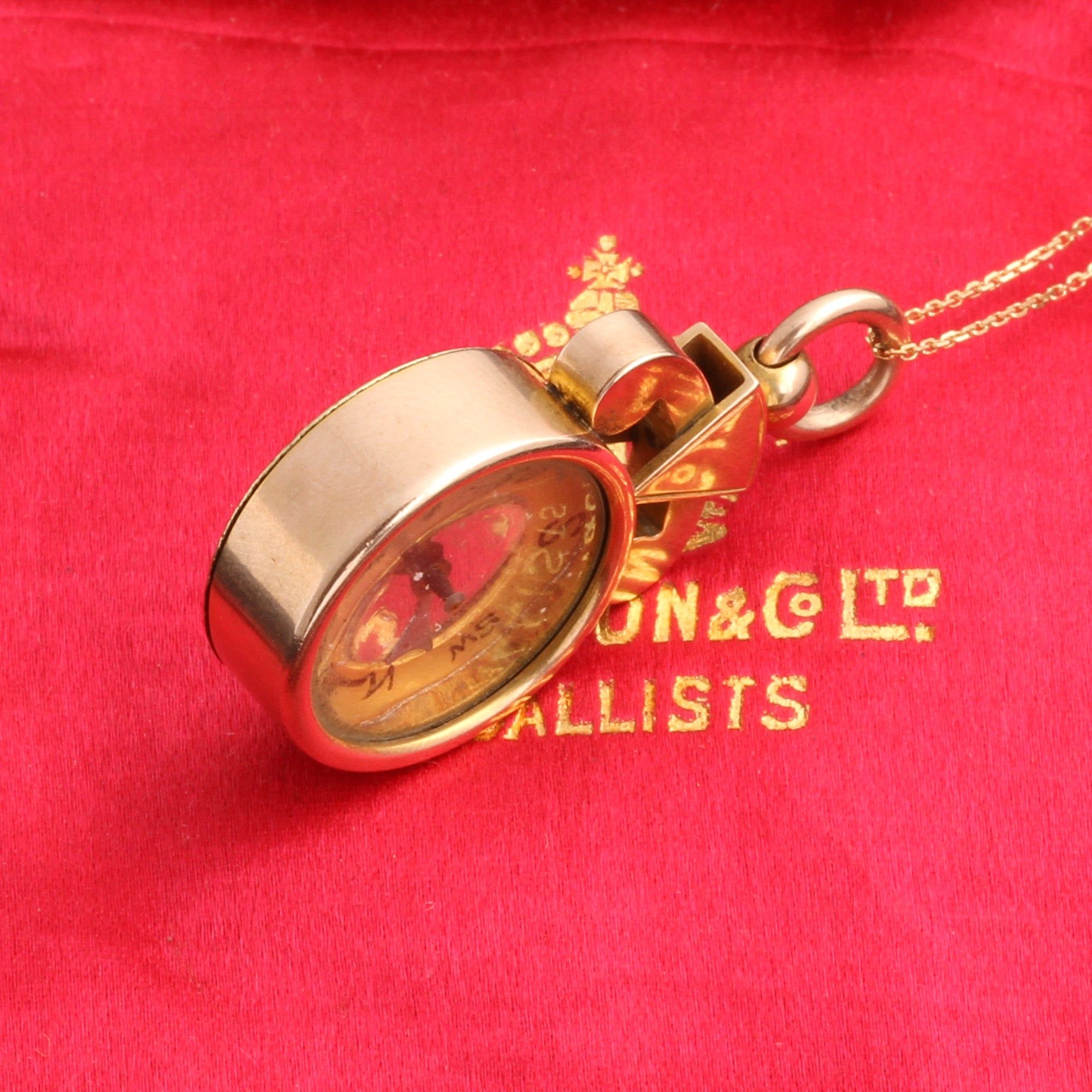 Edwardian Compass Fob Necklace