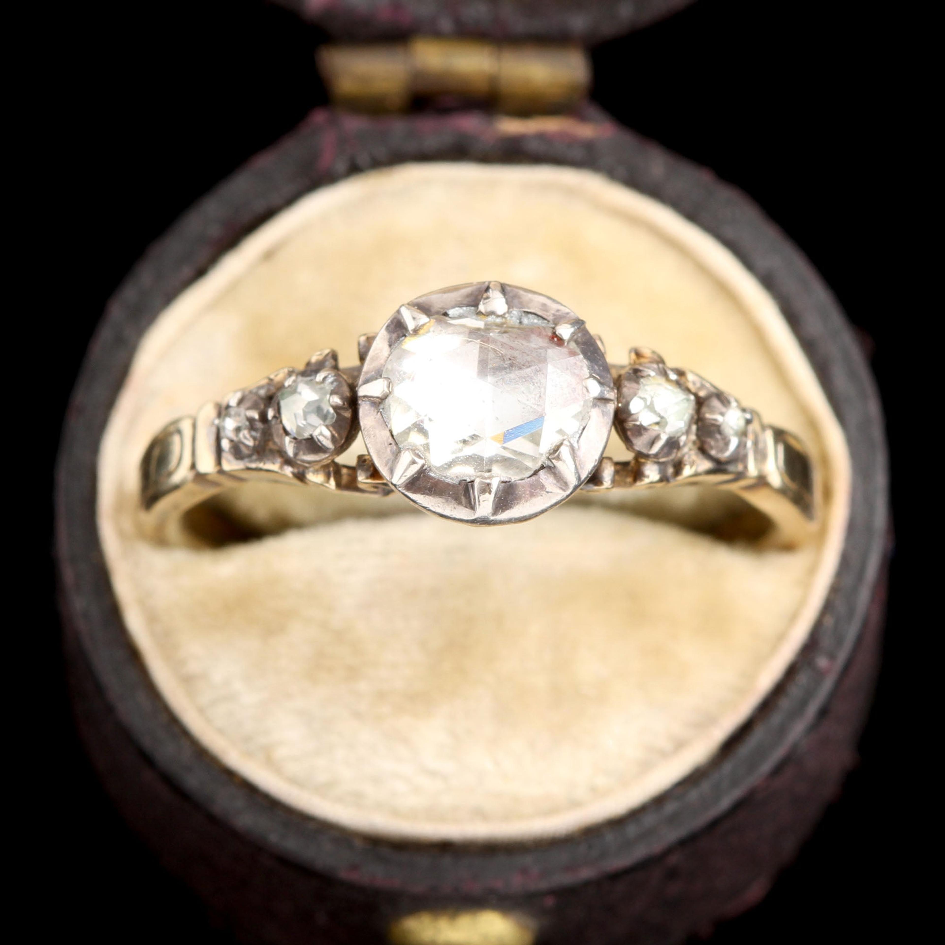 Georgian Rose Cut Diamond Ring