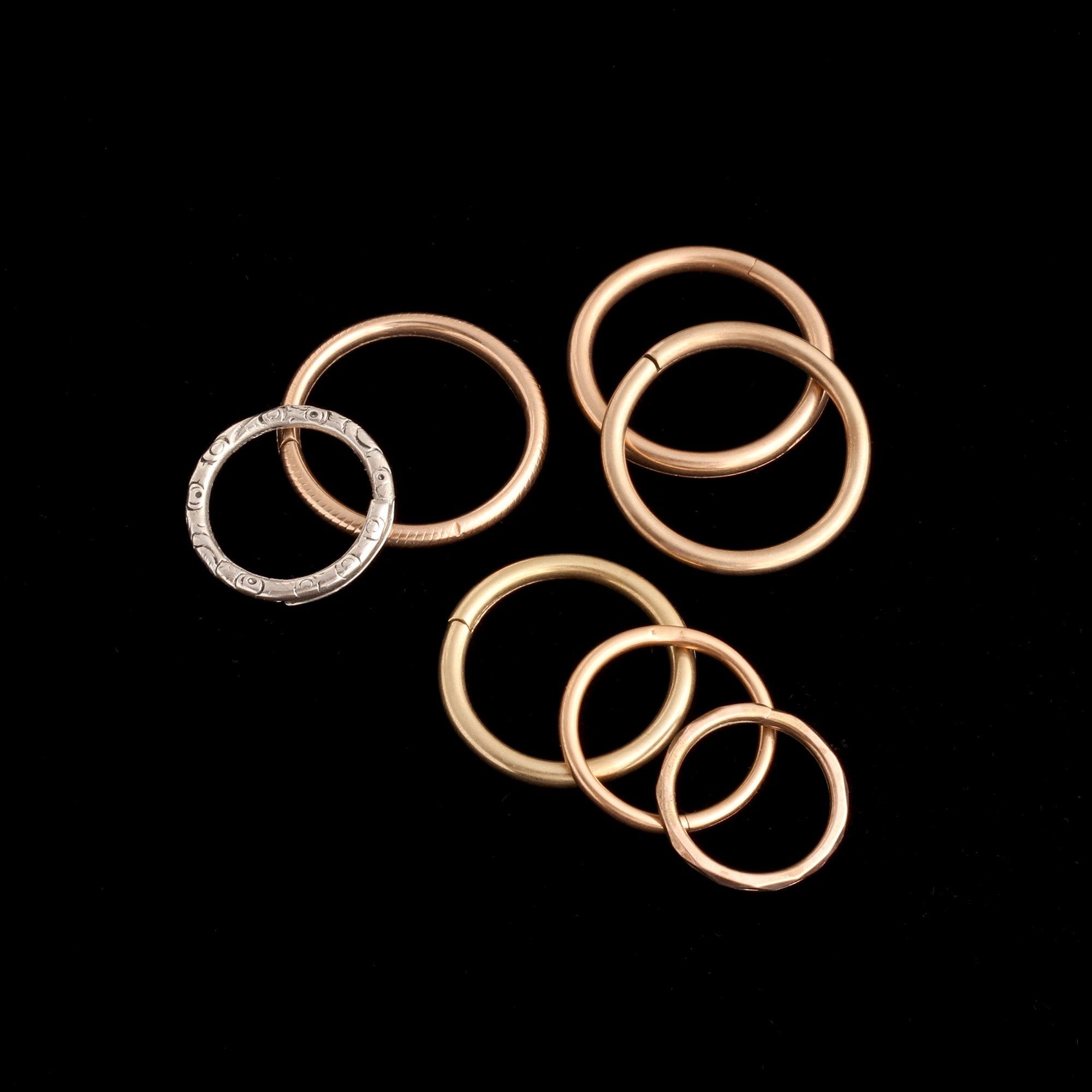 Georgian & Victorian Assorted Split Rings