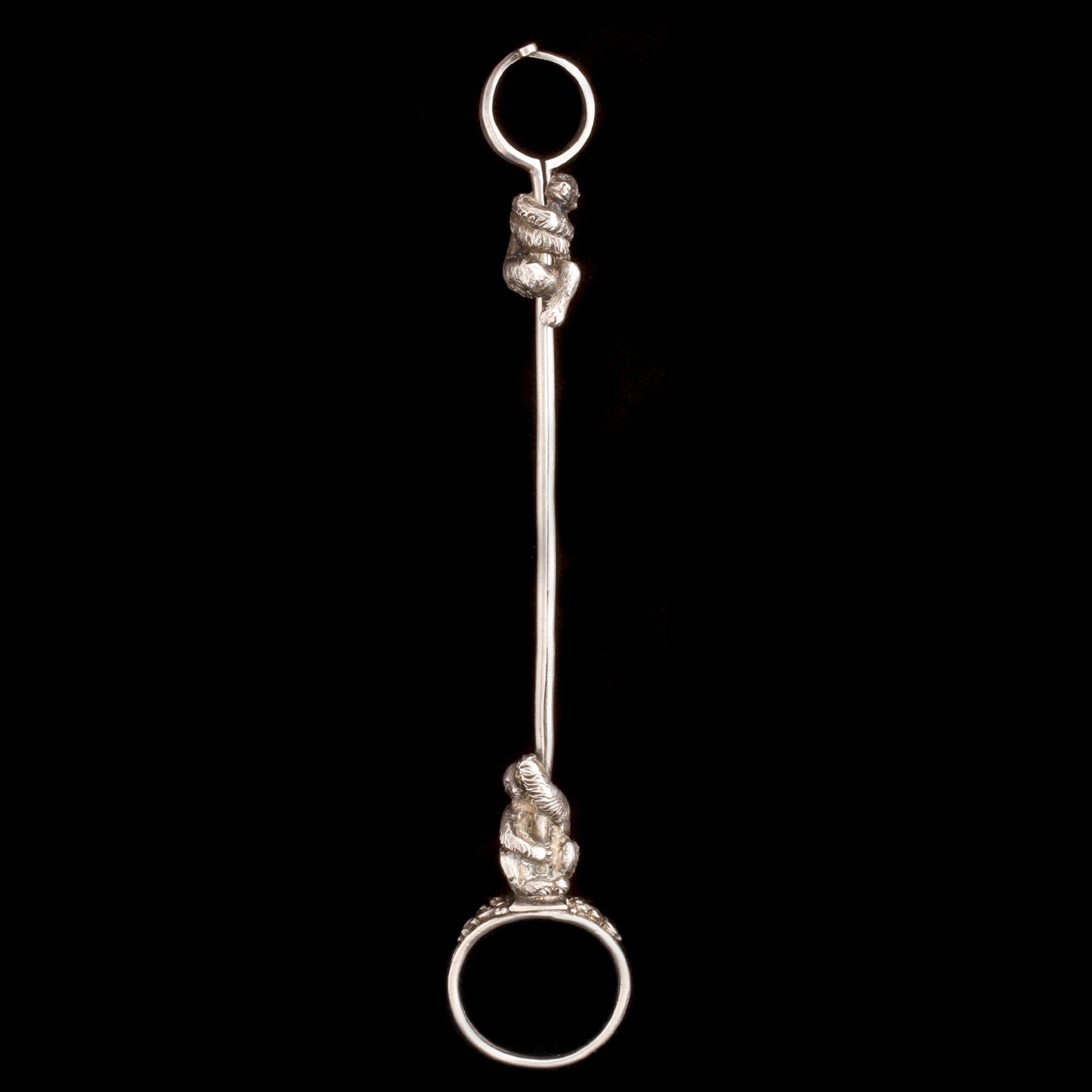 1920s Climbing Bears Glove Holder