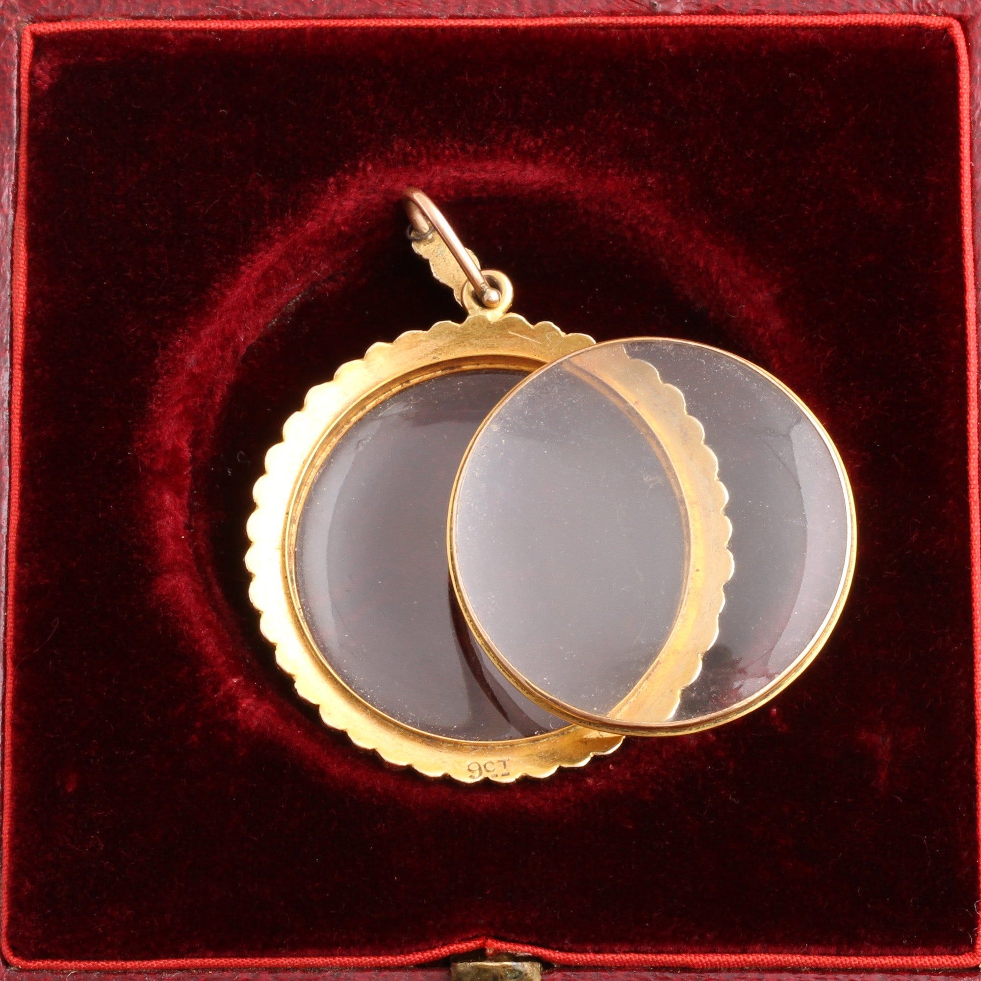 Late Victorian Seed Pearl Locket