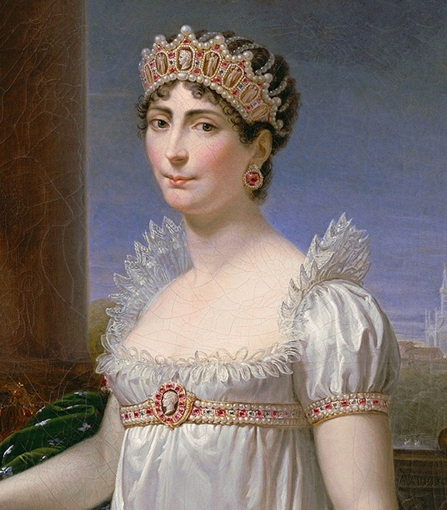 Portrait de l'Impératrice Joséphine (1763-1814) by François Gérard, 1807. Château de Malmaison.
