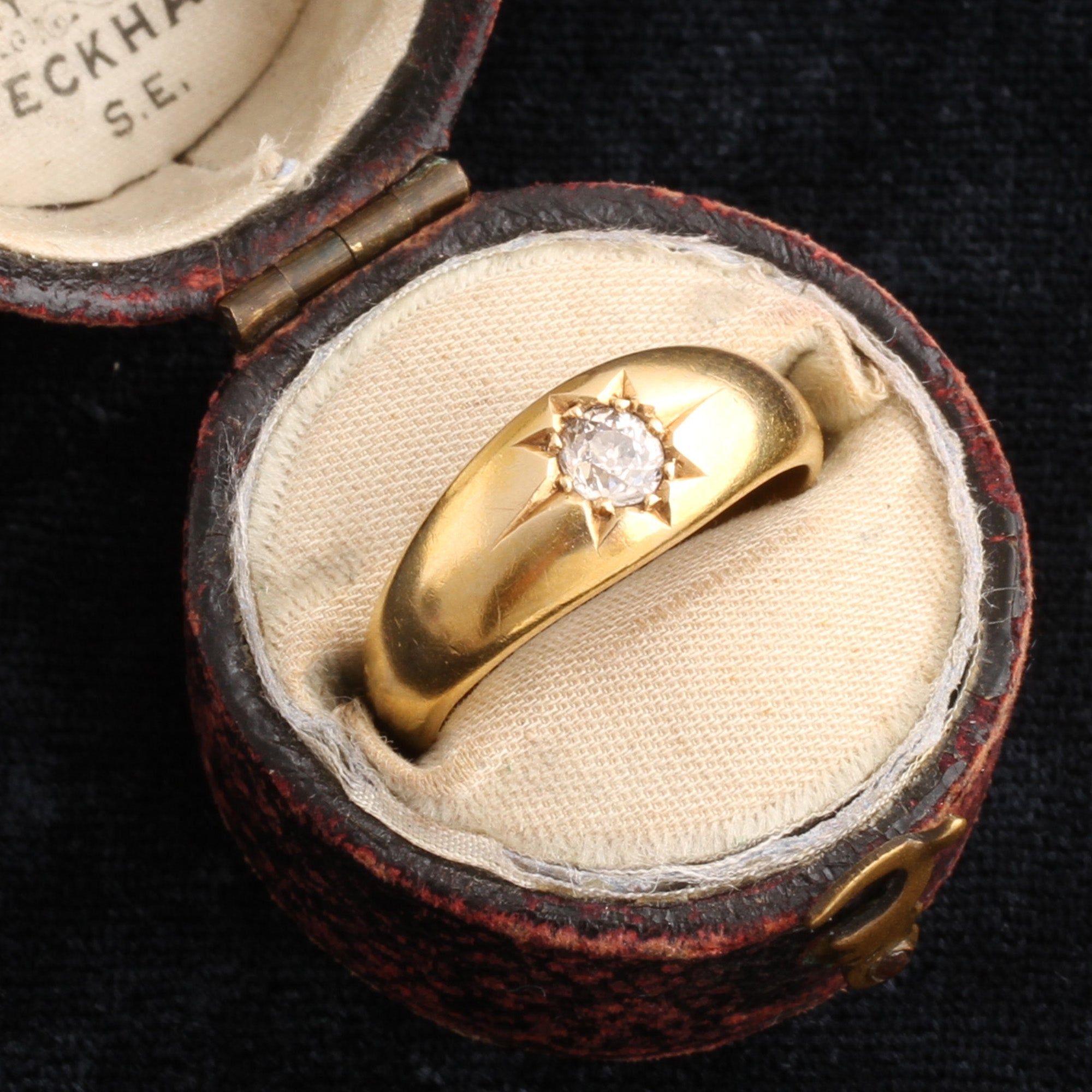 Edwardian Star-Set Diamond Ring