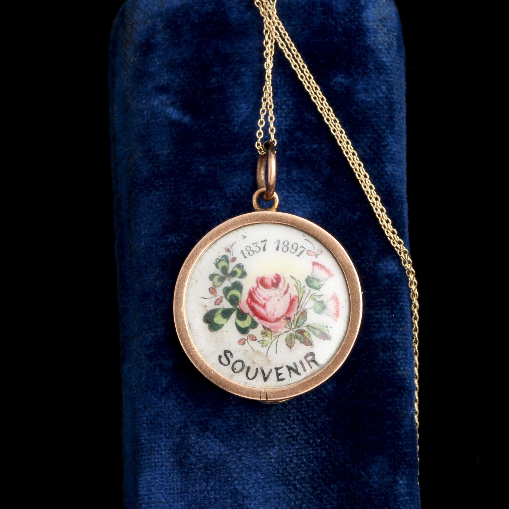 Victorian Queen's Diamond Jubilee Souvenir Pendant