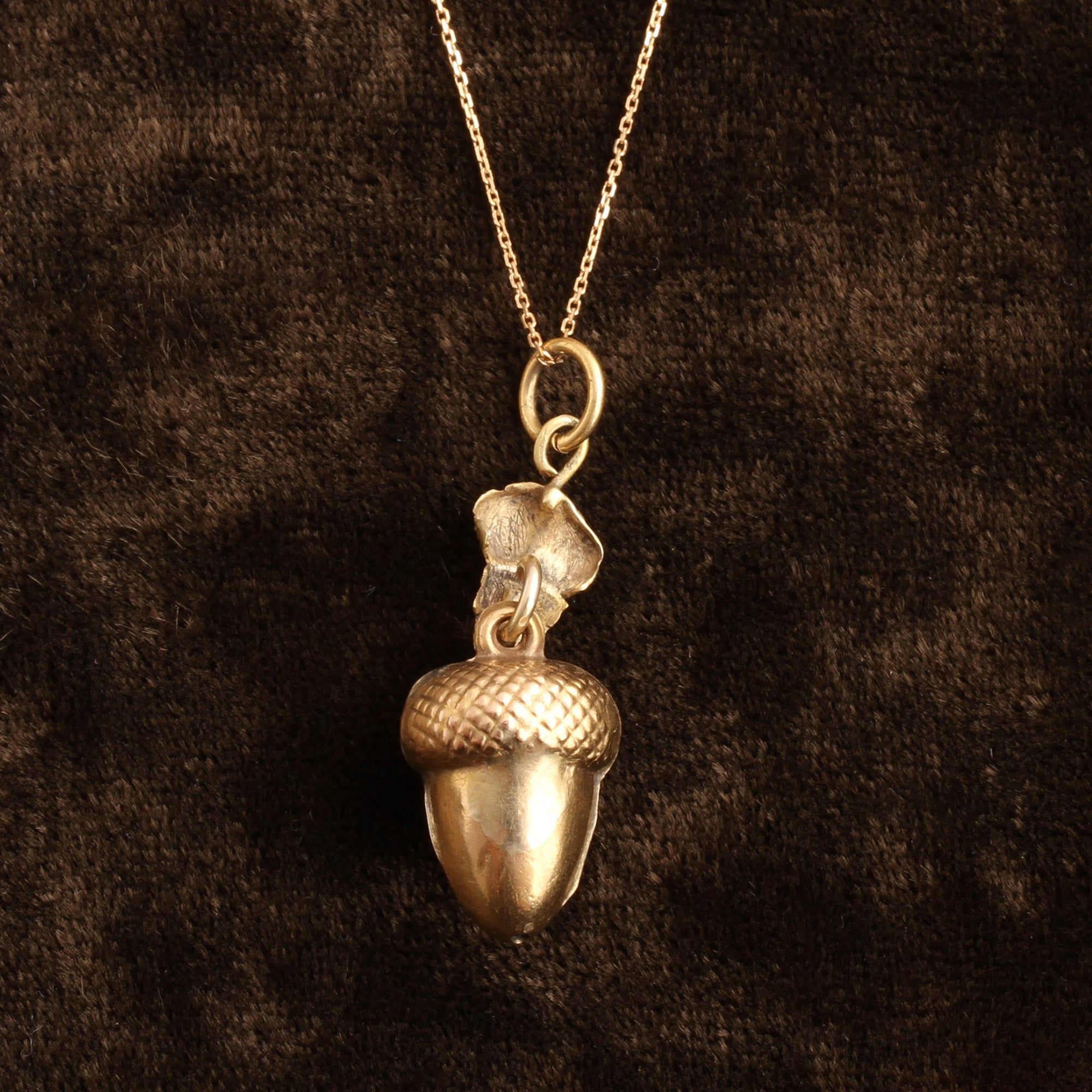 Victorian Acorn Pendant