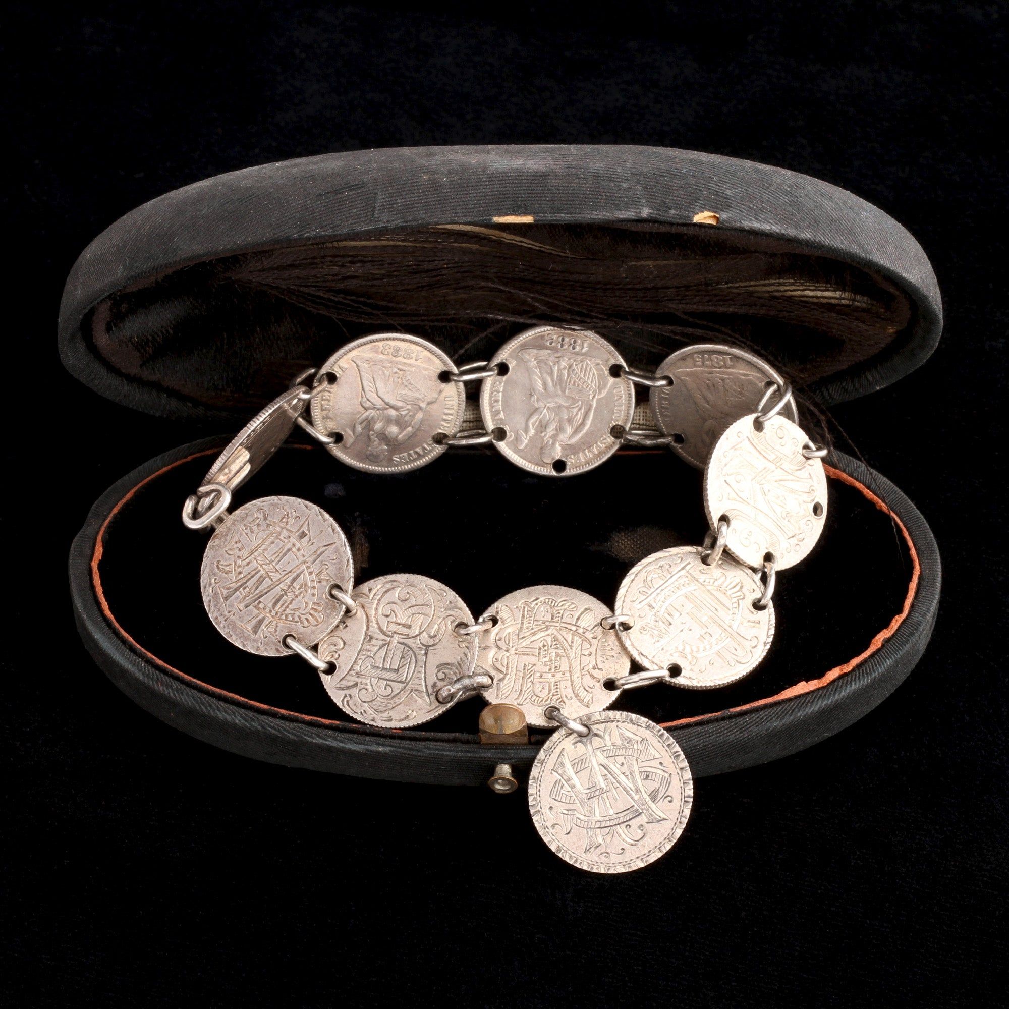 US Half Dollar Silver Coin Medaillon Bracelet – Cosmic Norbu