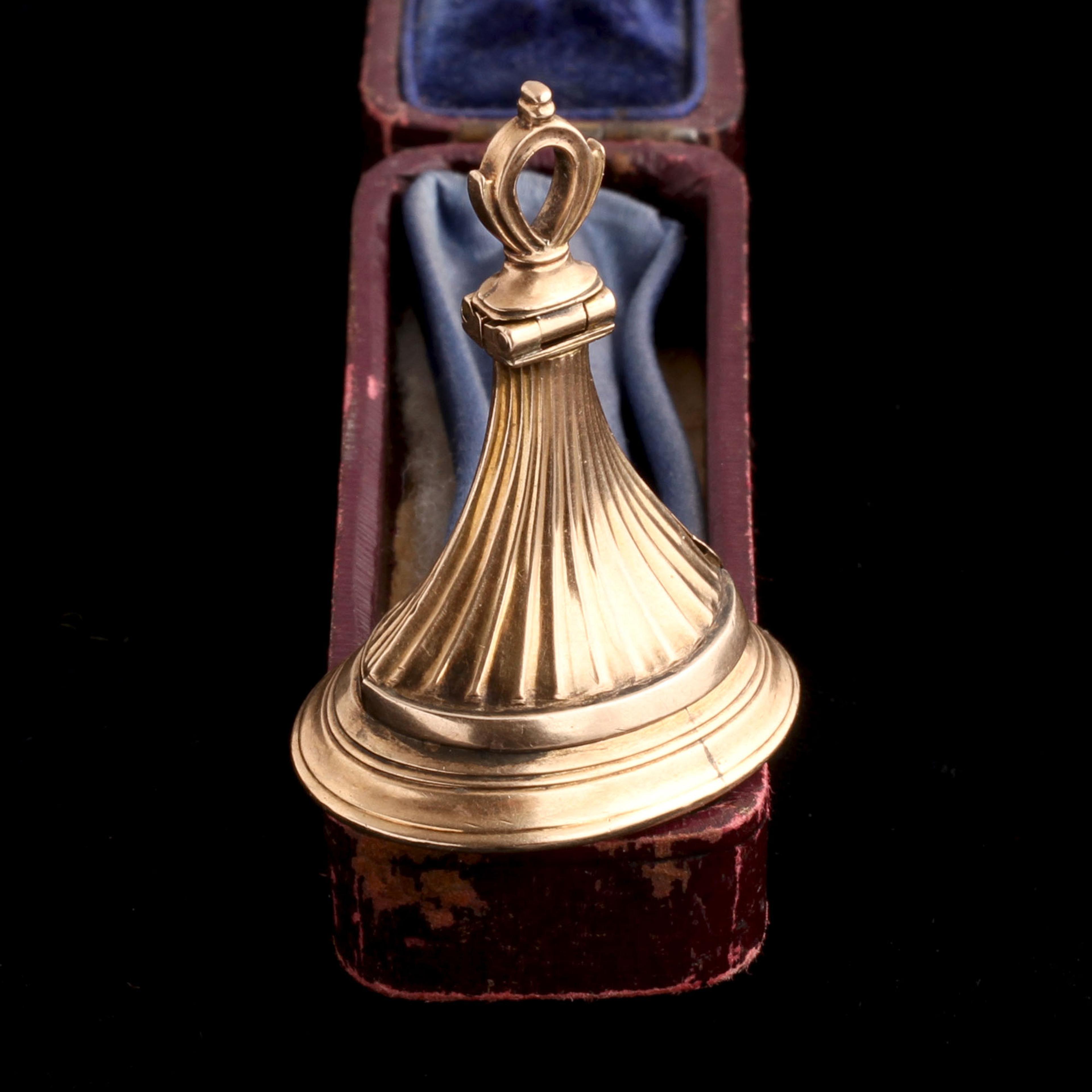 Detail of Georgian Triple Seal Fob