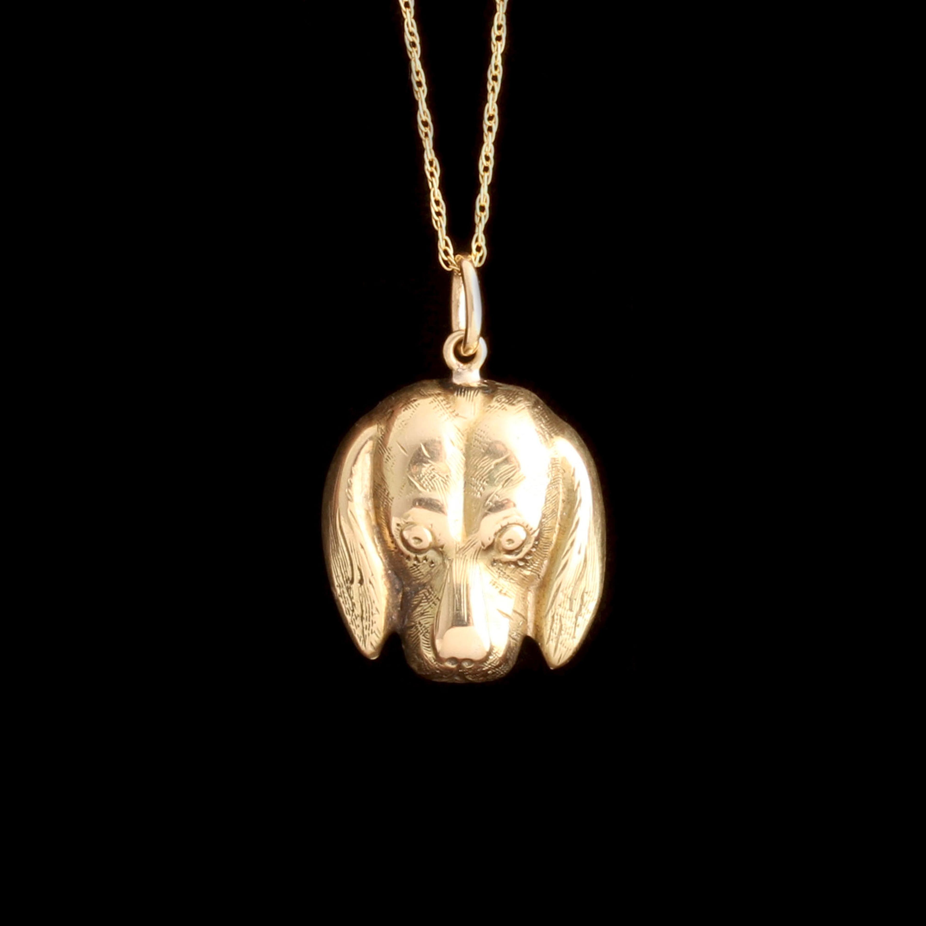 Edwardian Labrador Retriever Necklace