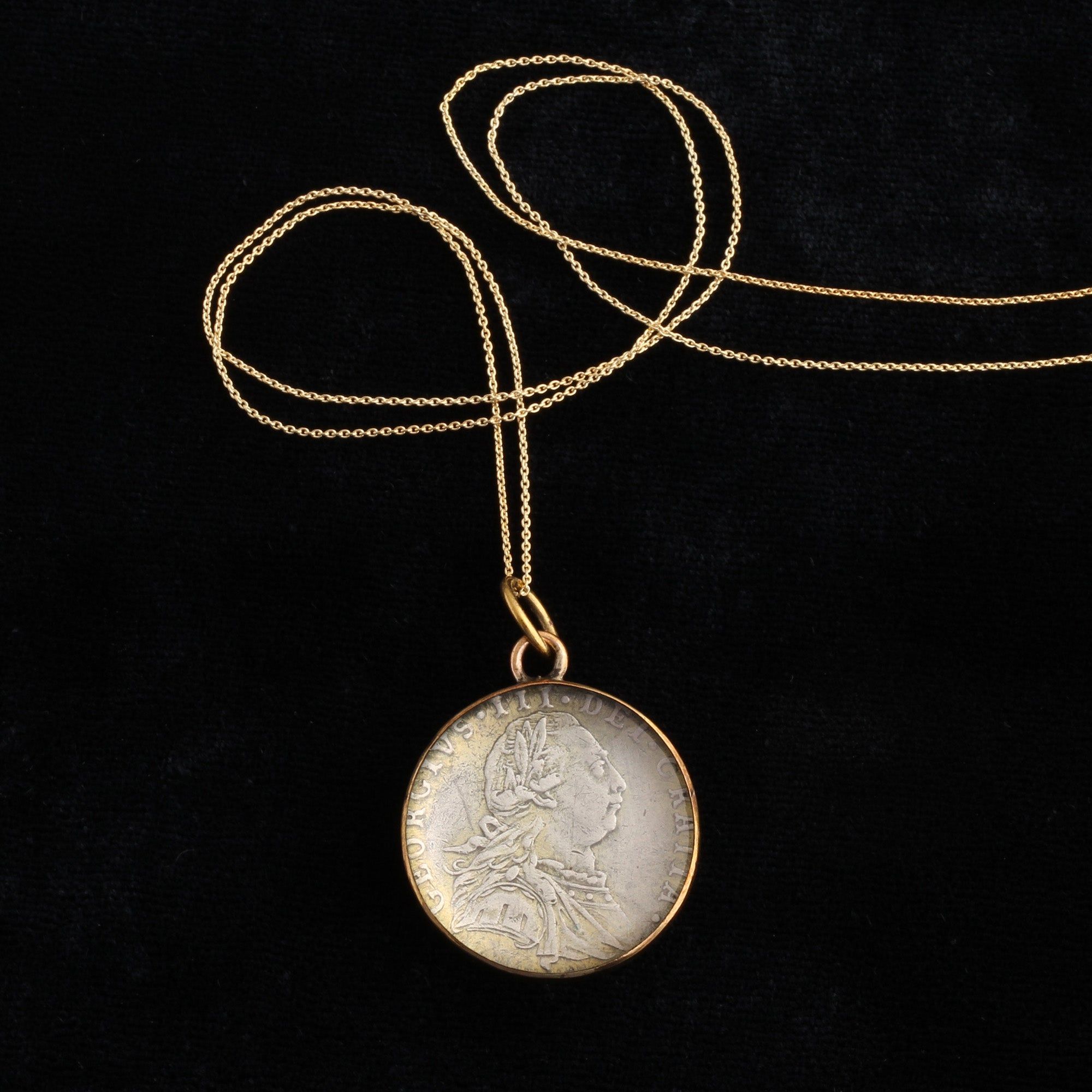 George III Coin Pendant