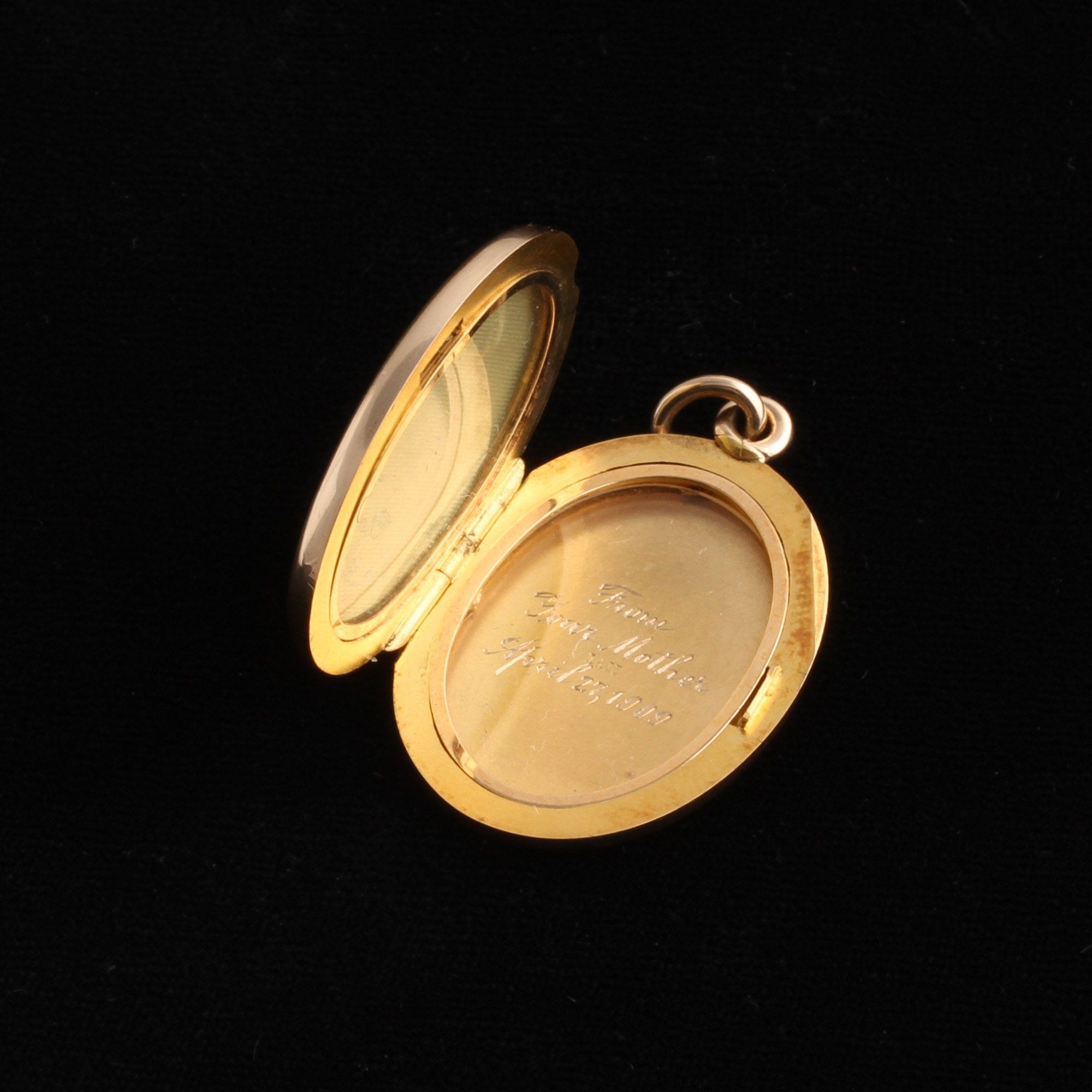 Edwardian "WWC" Oval Locket
