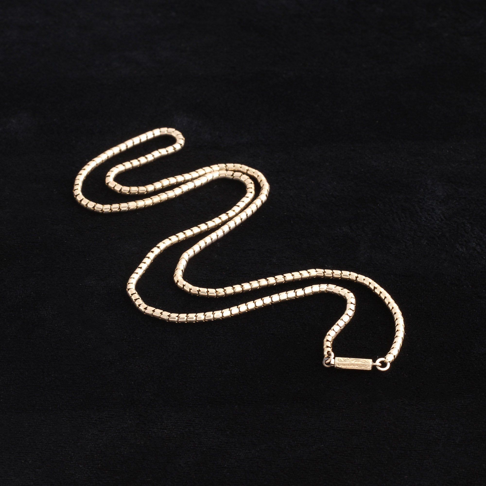 Victorian Gold Snake Chain