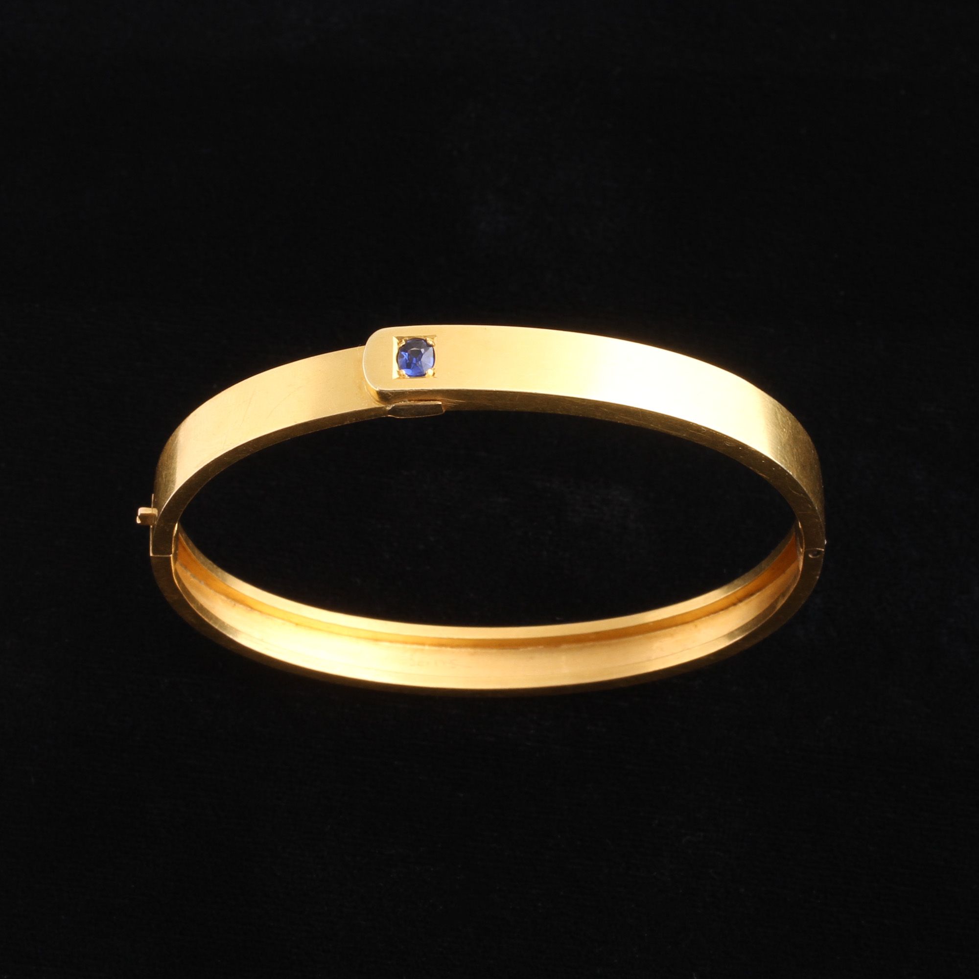 Victorian Sapphire Bangle