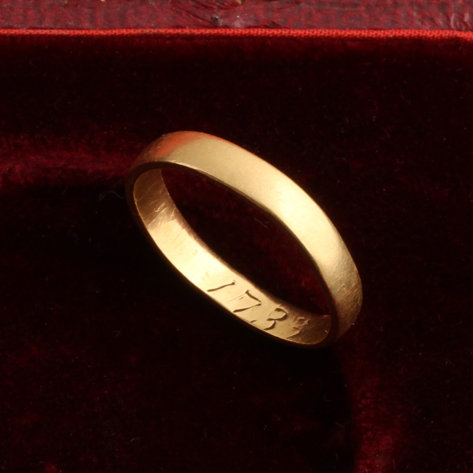 Georgian 22k Gold Band