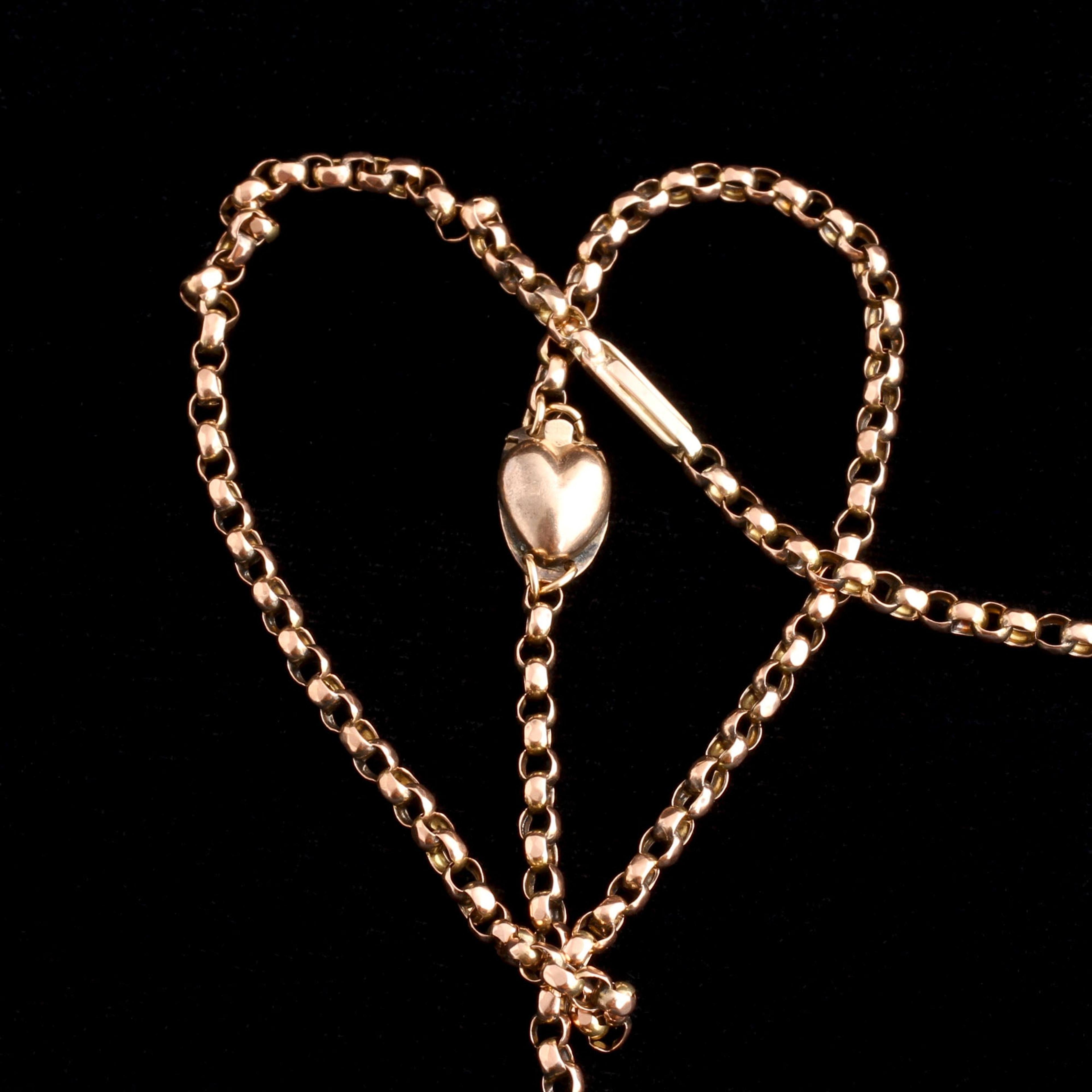 Victorian Heart Clasp Fancy Chain