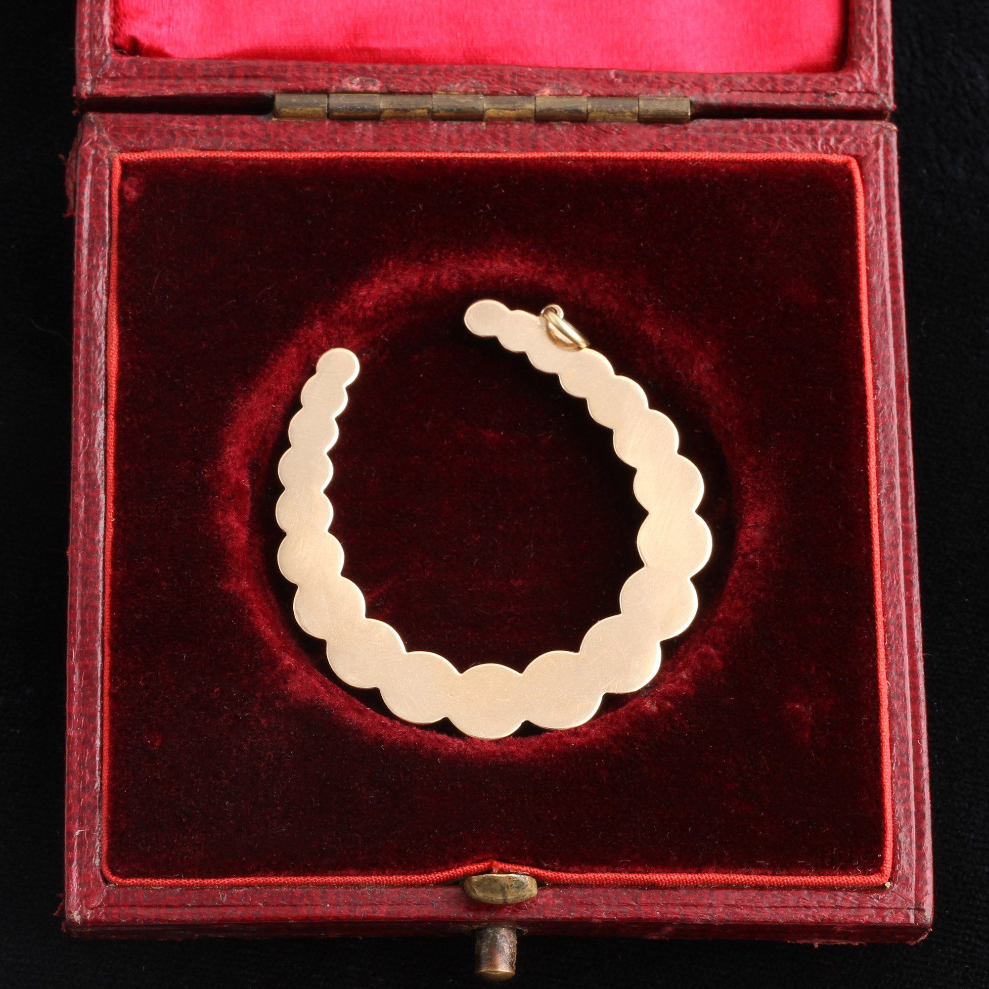 Victorian Pearl Horseshoe Pendant