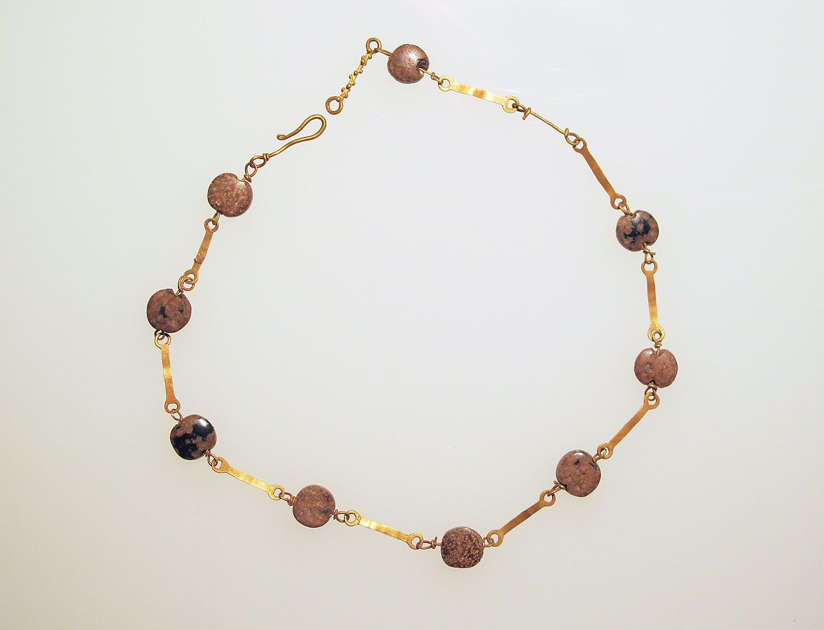 Roman necklace with paste beads. 2nd century A.D. Metropolitan Museum of Art