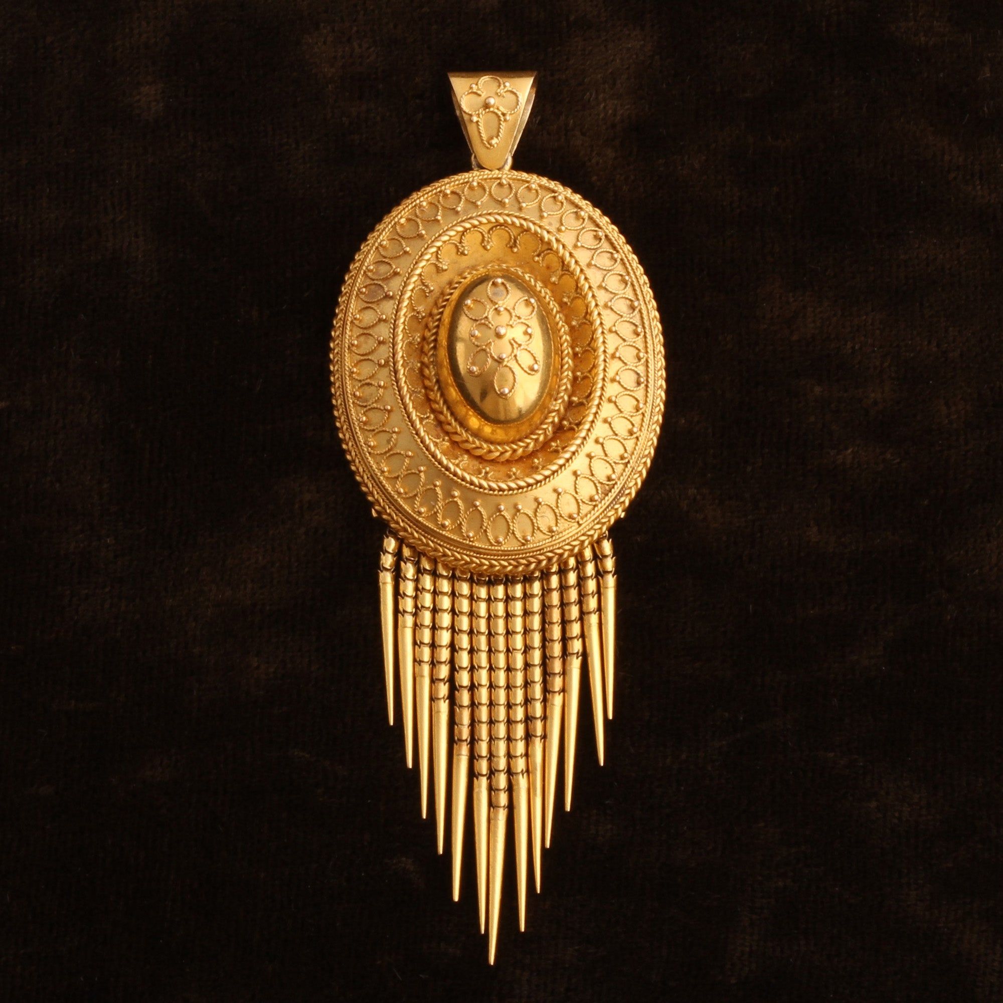 Etruscan Revival Fringe Locket — Erica Weiner