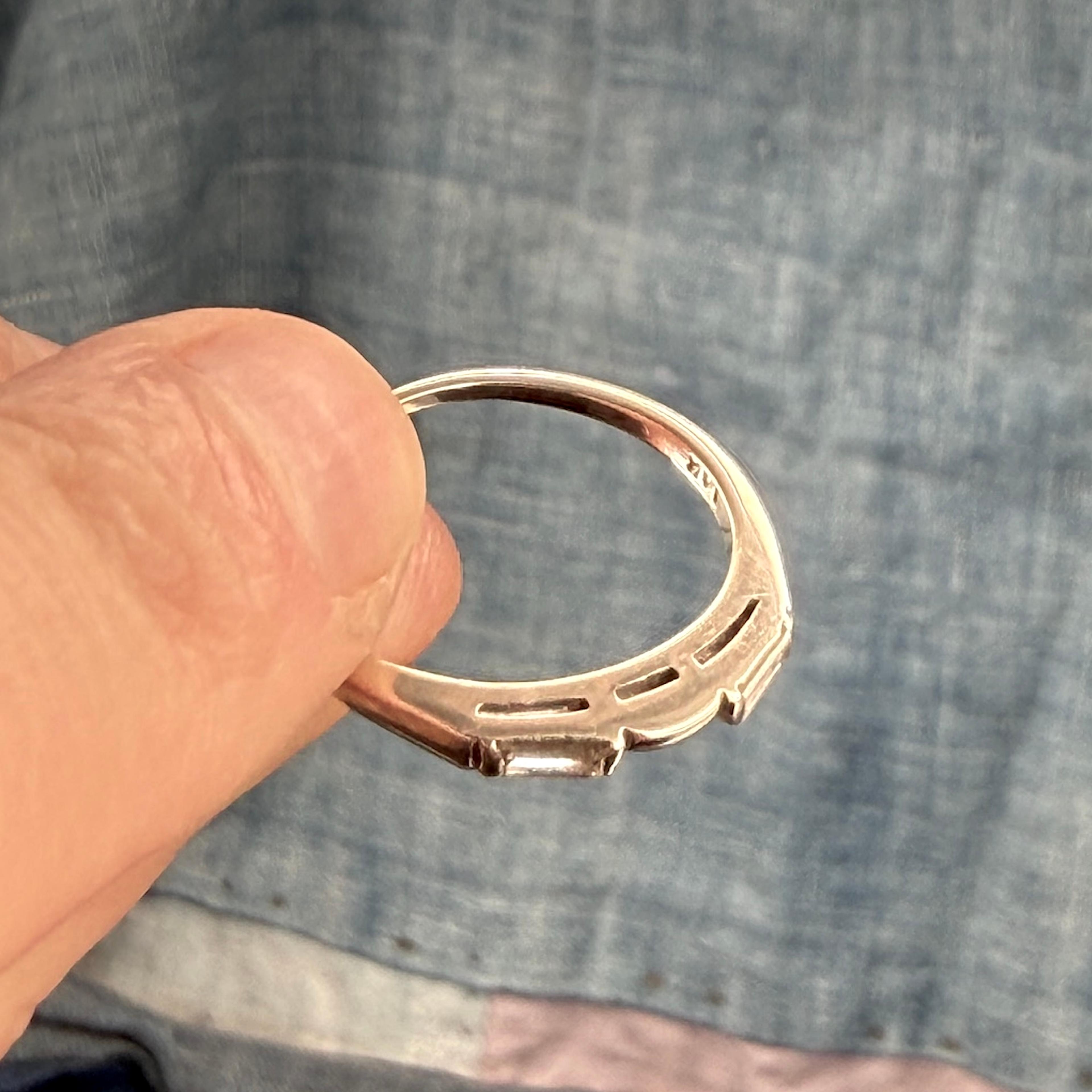 Diamond Baguette Band #2