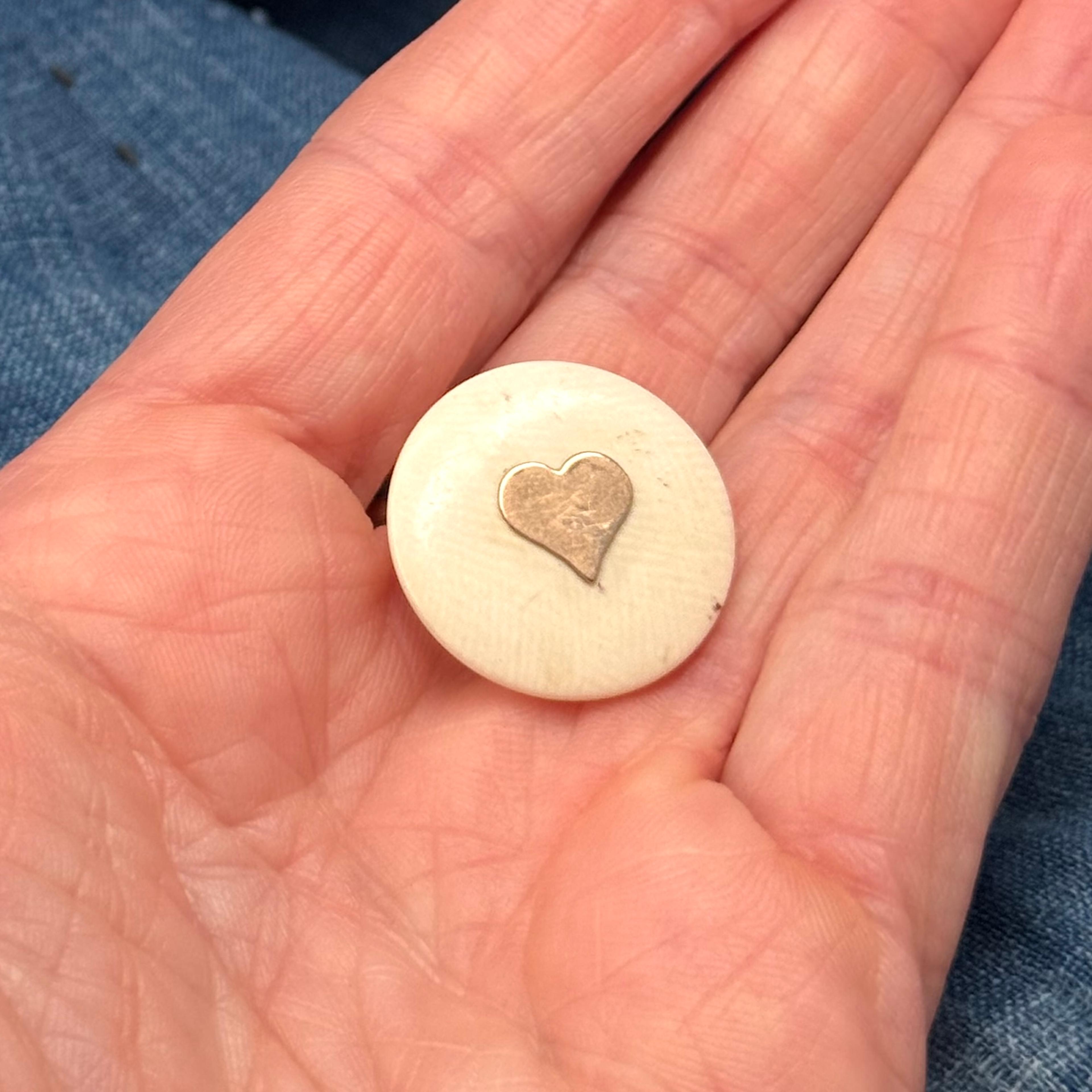 Heart Bachelor's Button