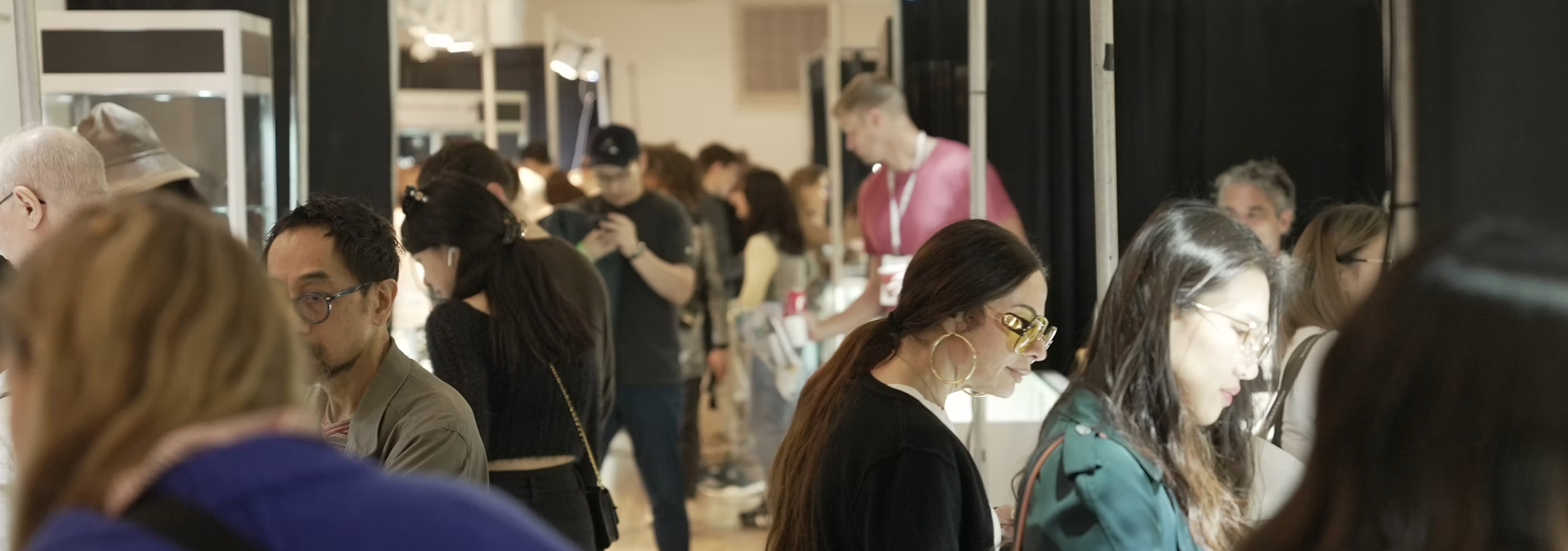 A photo of people browsing jewelry at NYC JAOS