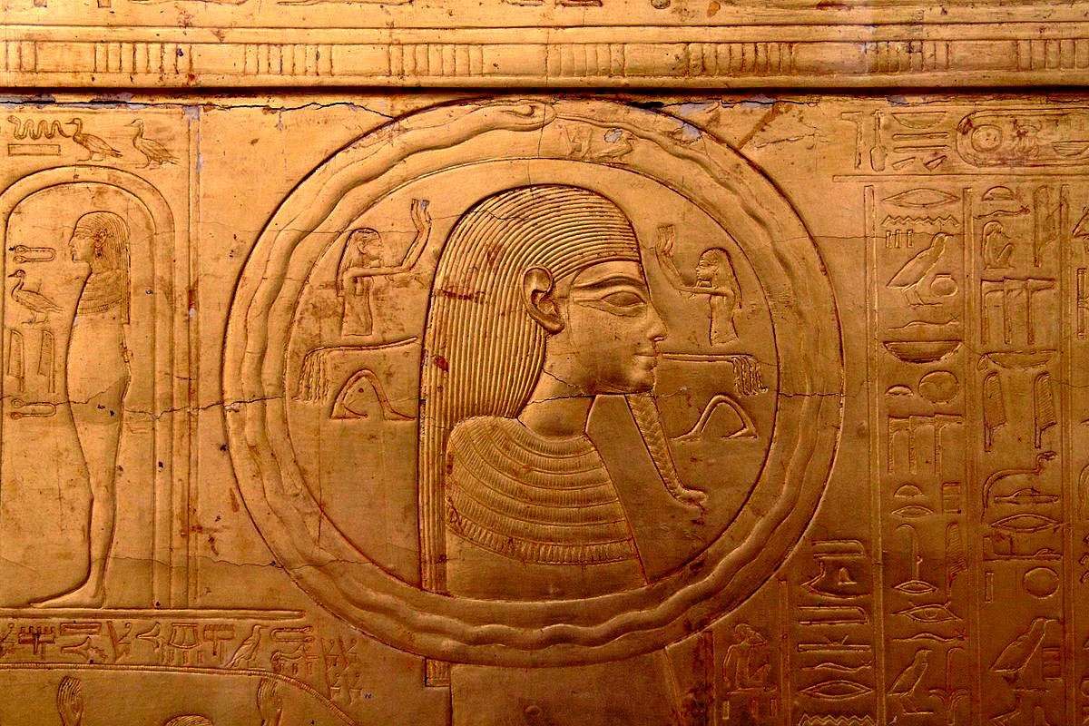 The second gilded shrine of Tutankhamun