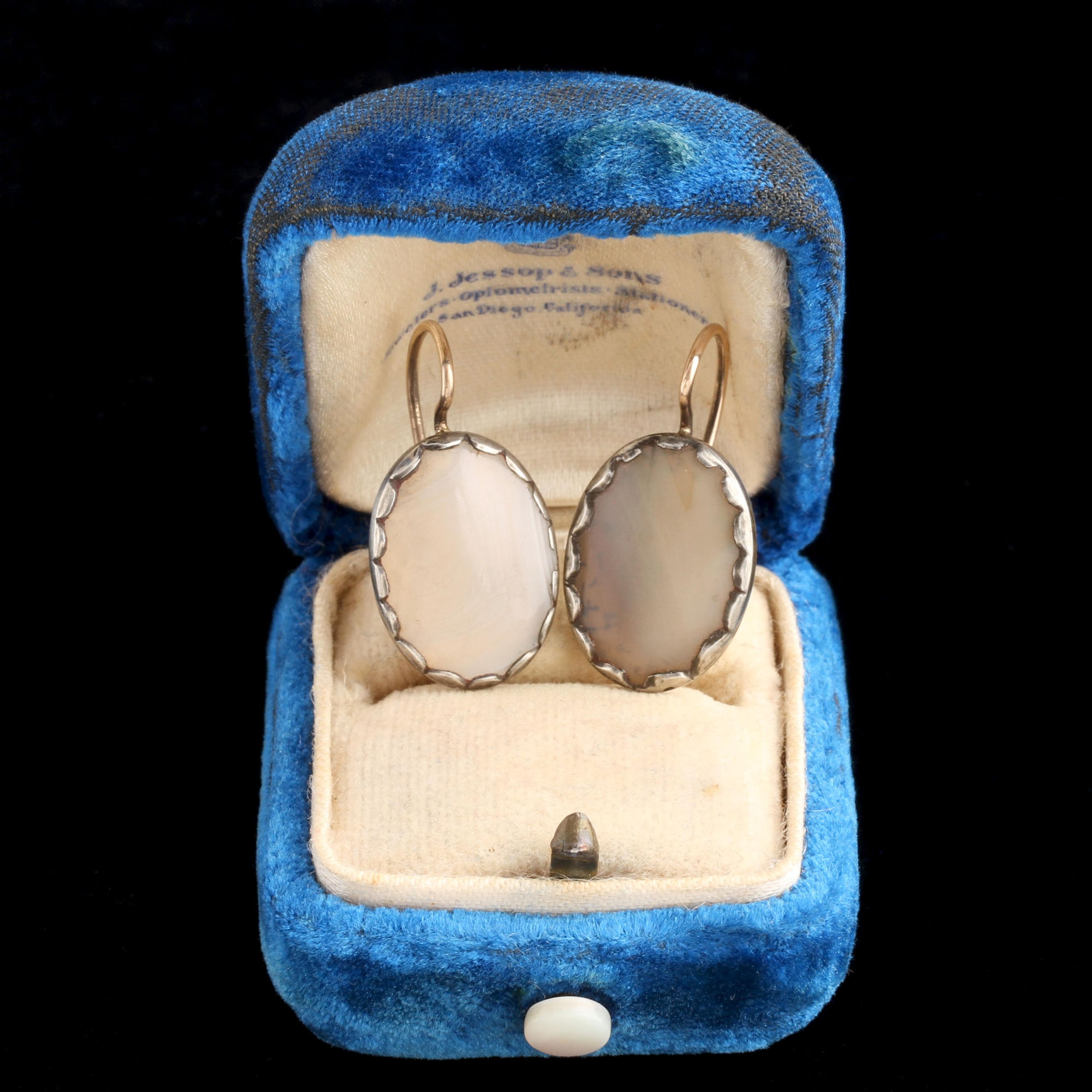 Georgian Agate Earrings