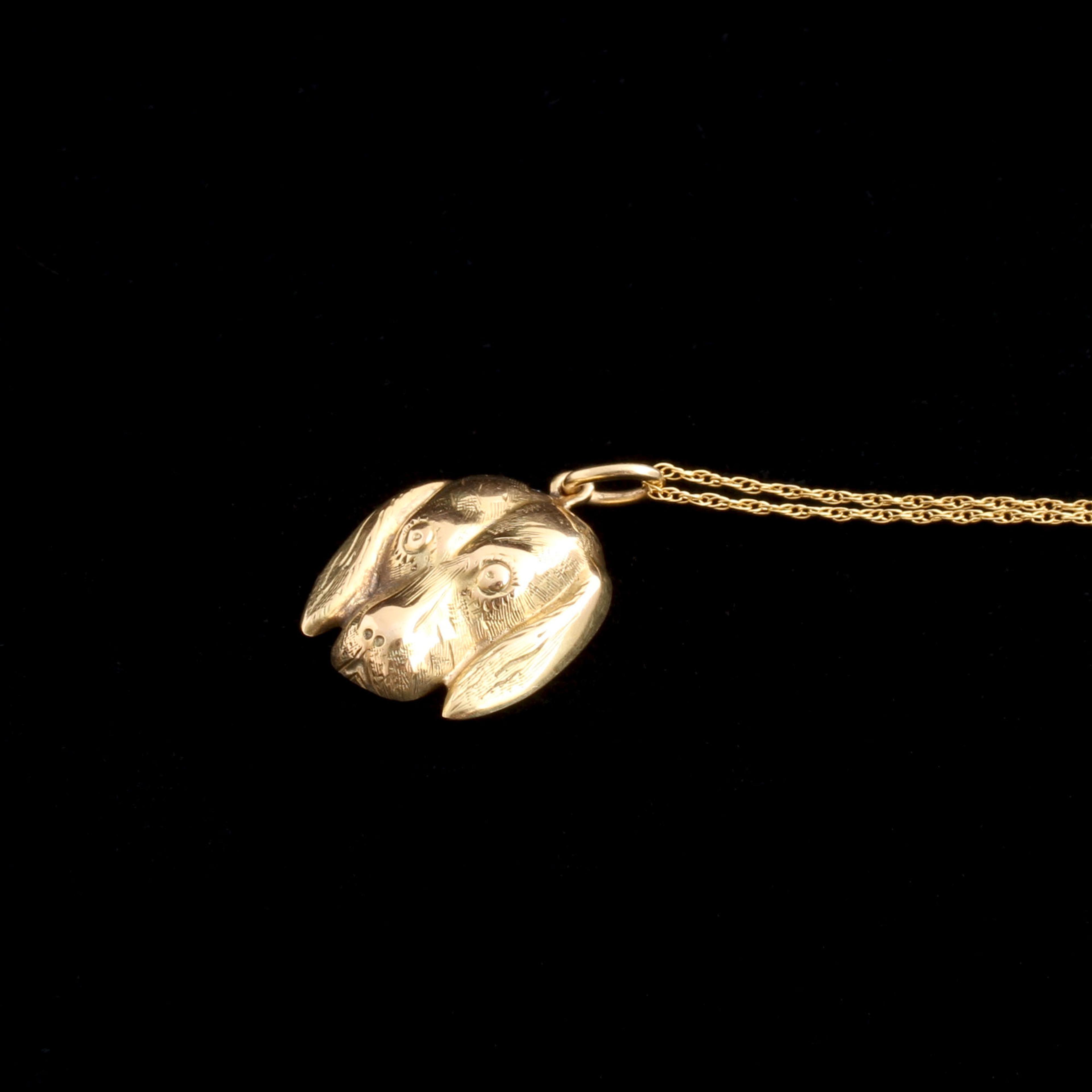 Edwardian Labrador Retriever Necklace