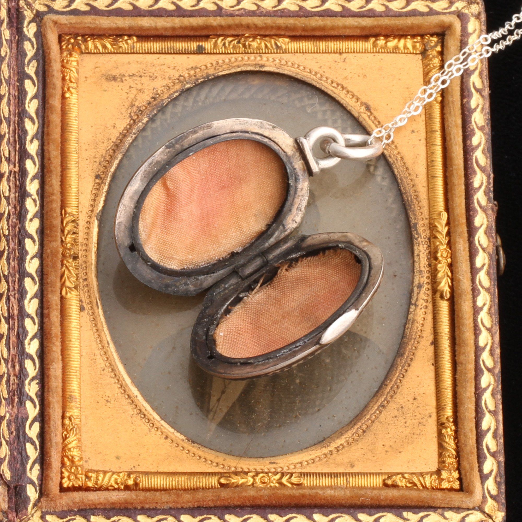 Victorian Niello Locket