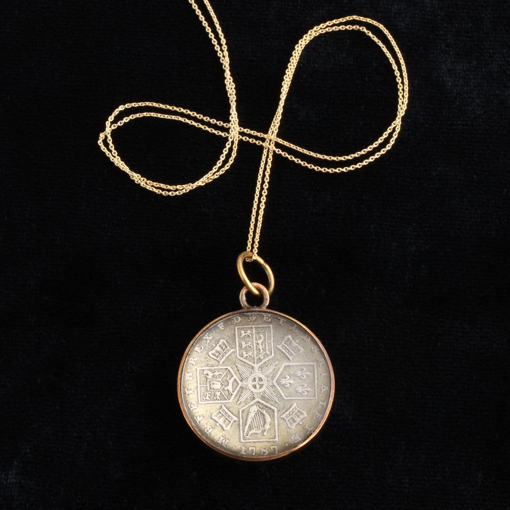 George III Coin Pendant