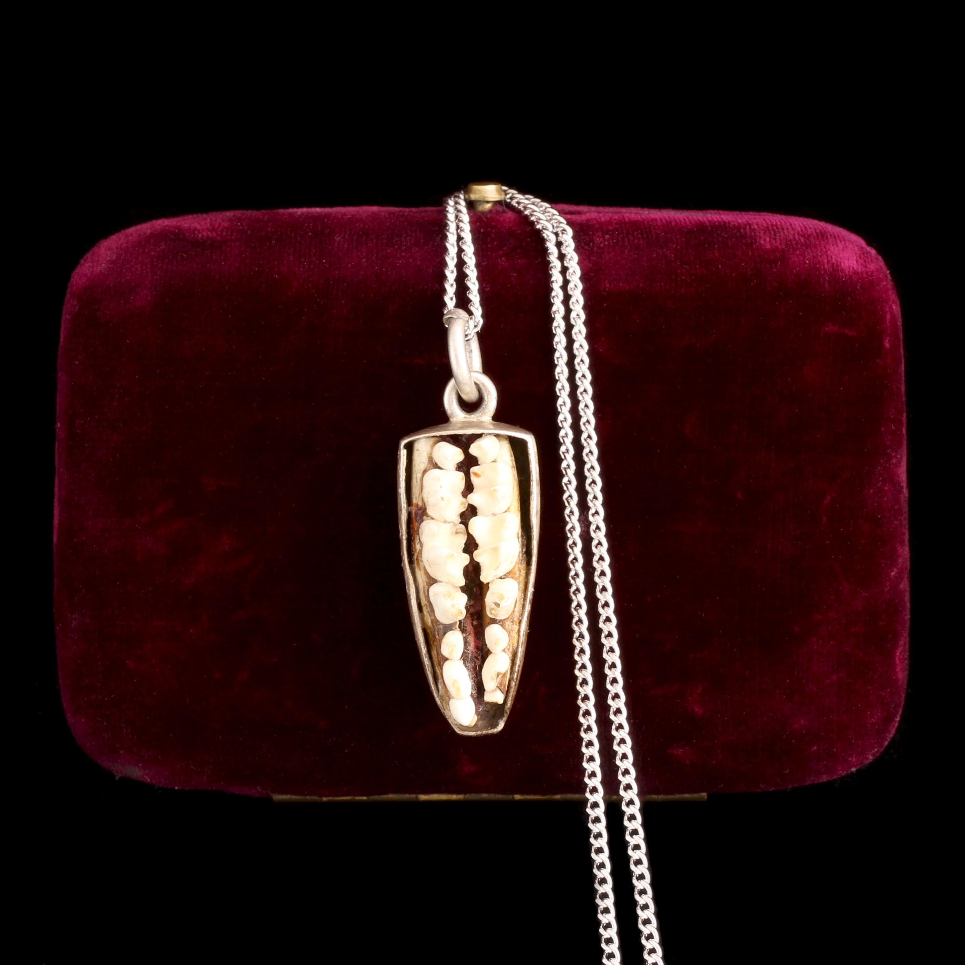 Early 20th Century Charivari Necklace